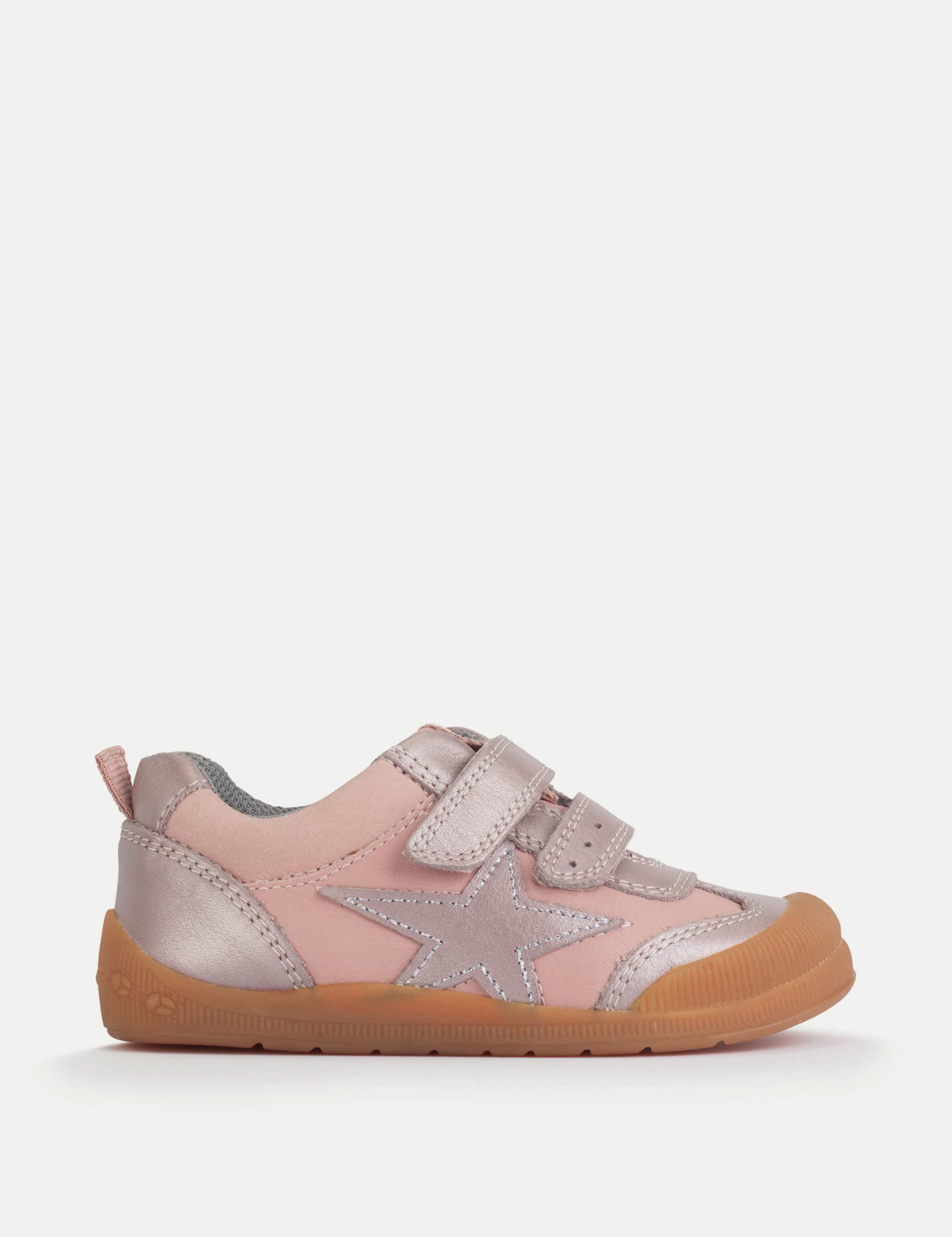 Kids' Leather Star Trainers (4 Small - 10½ Small)