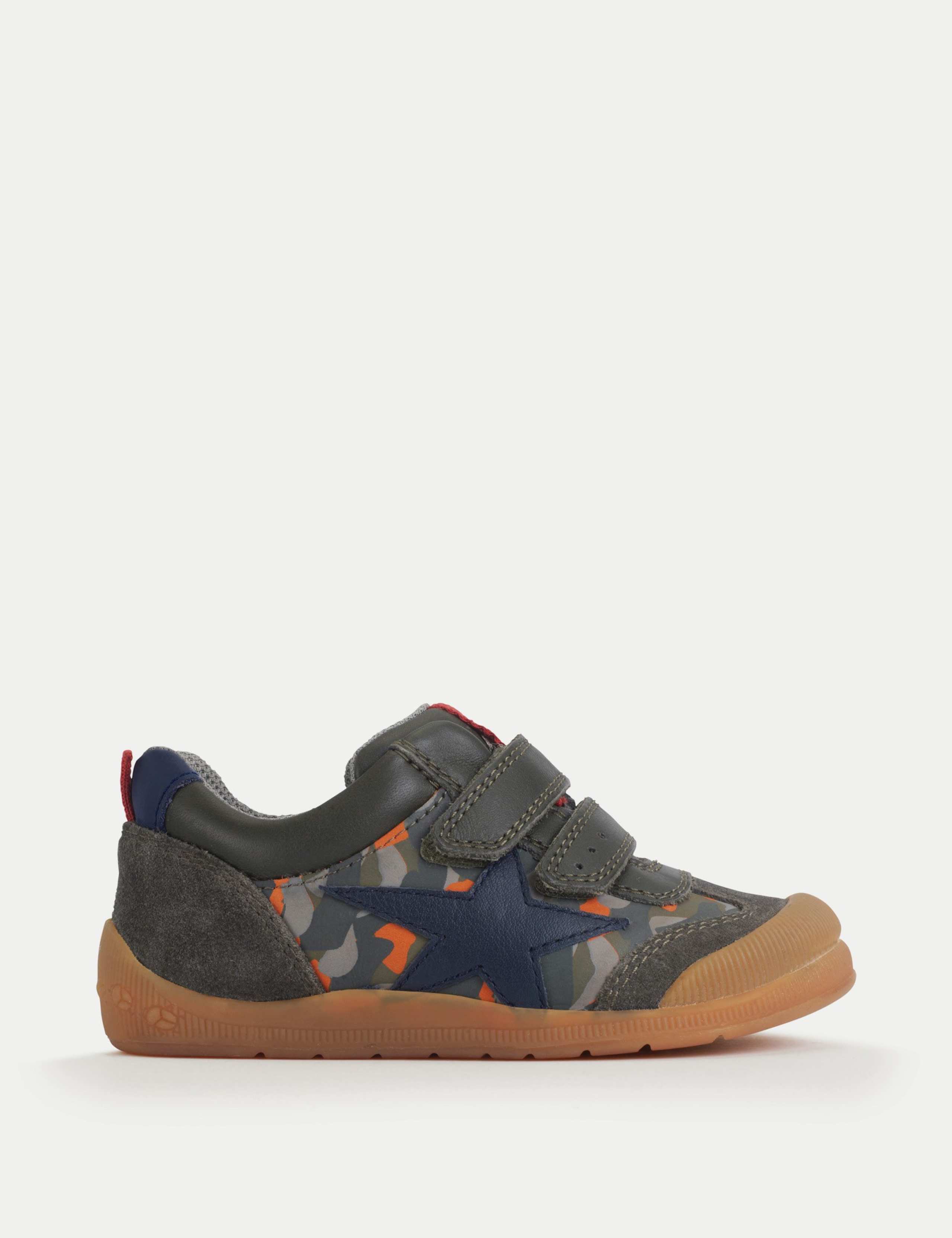 Kids' Leather Star Trainers (4 Small - 10½ Small)
