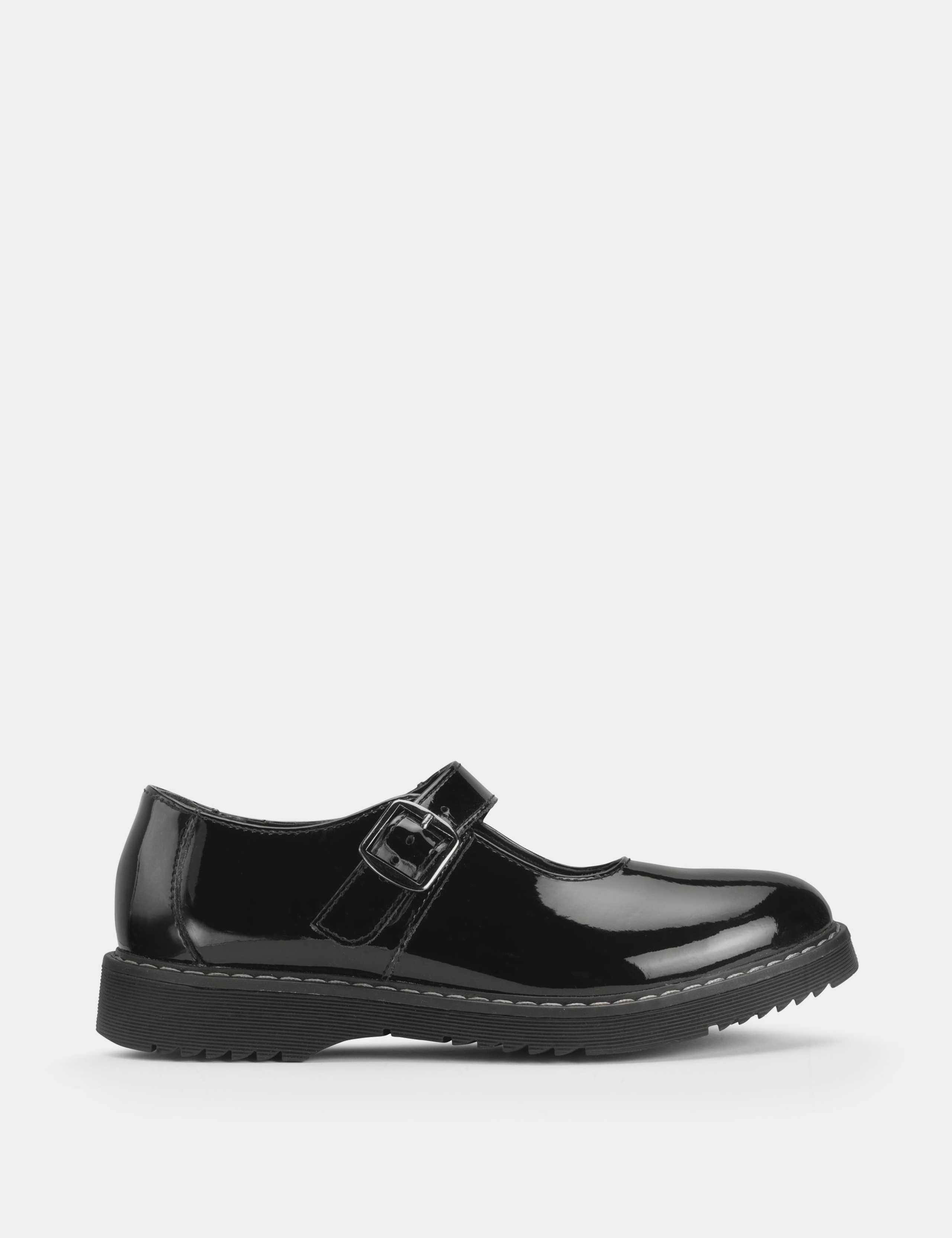 Patent School Shoes (12½ Small - 9 Large)