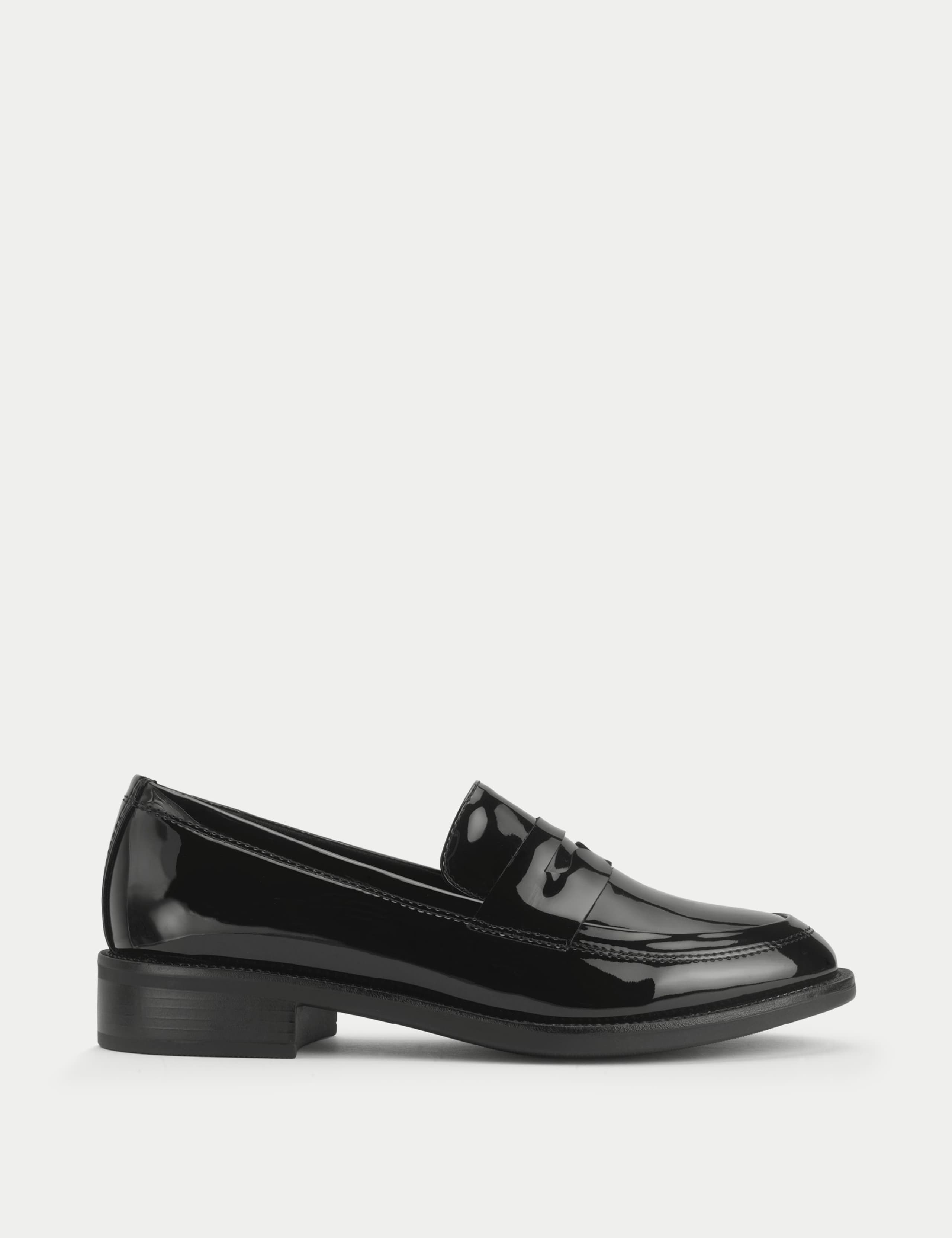 Patent Leather School Shoes (3½ Large - 7 Large)
