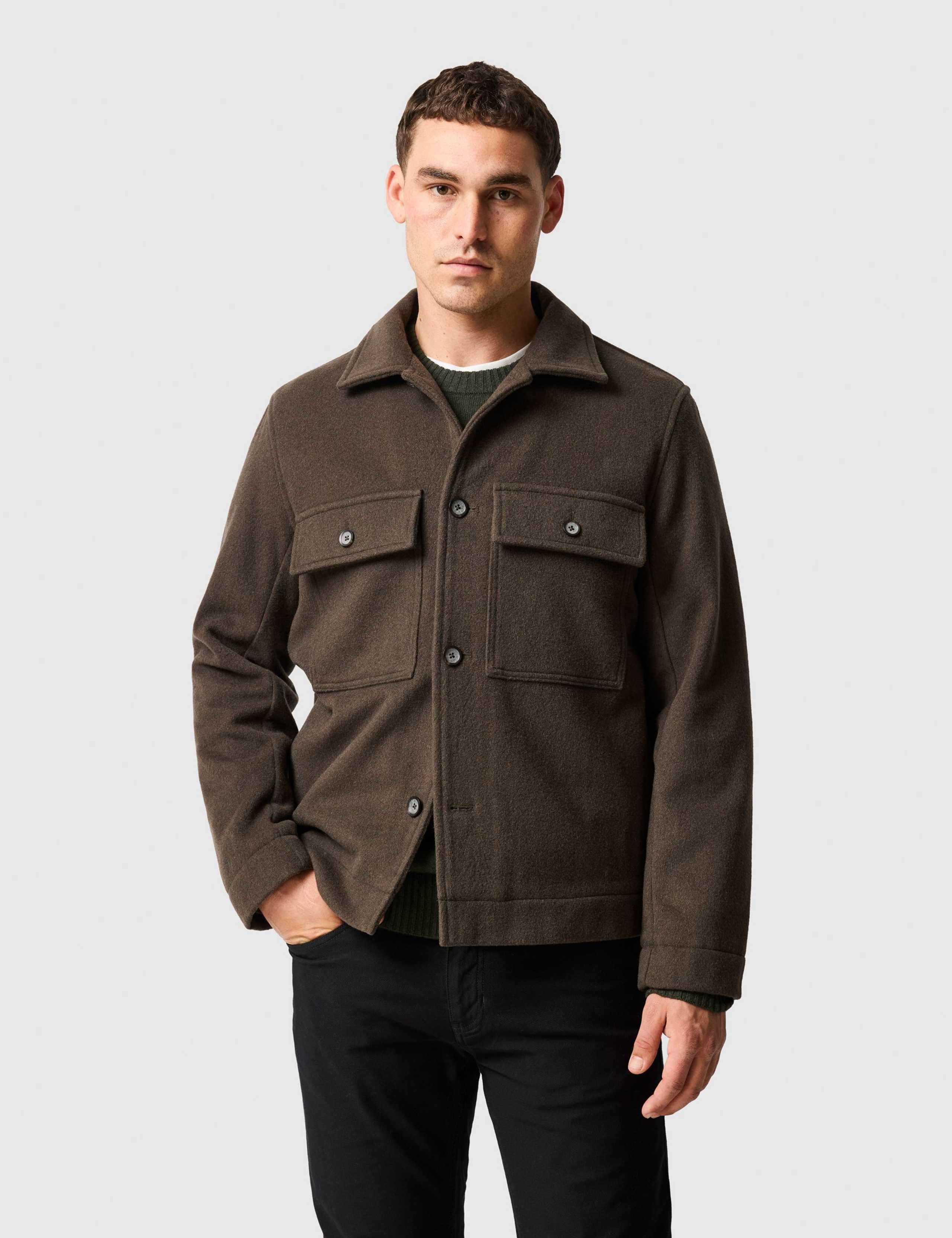 Windsoe Wool Rich Utility Jacket