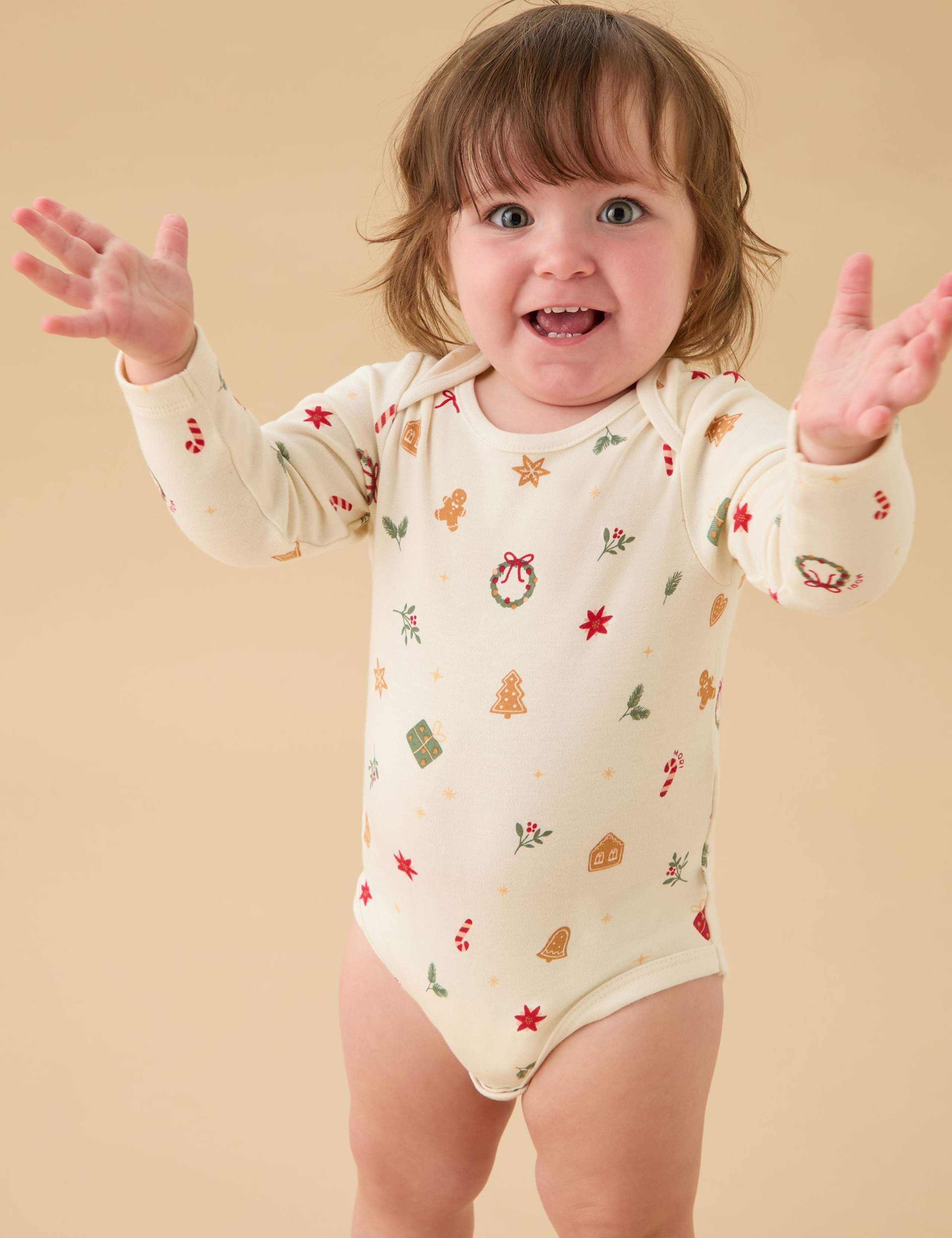 Cotton Blend Bodysuit (0-24 Mths)