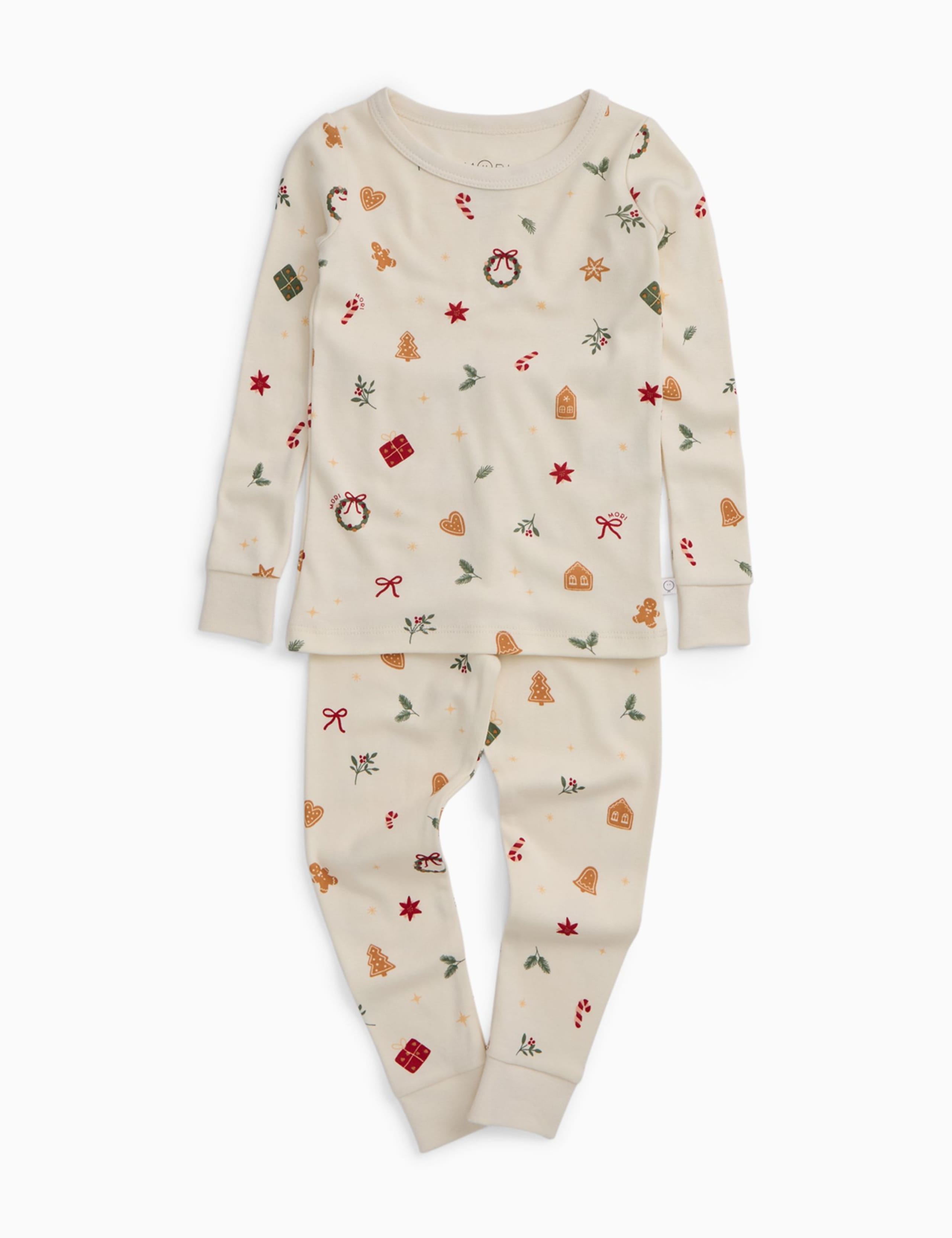 Cotton Blend Christmas Icons Pyjamas (6 Months-6 Years)