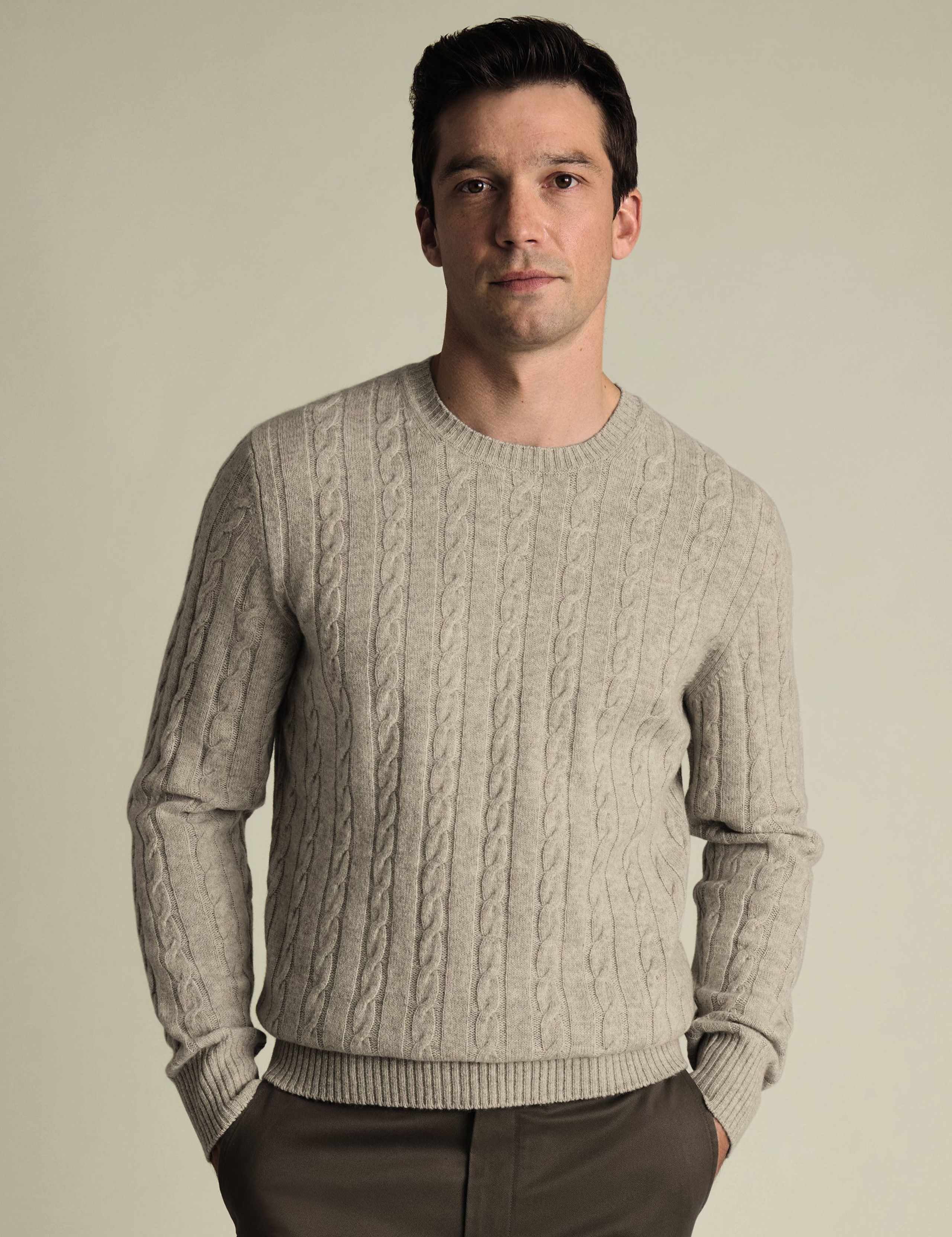 Pure Merino Wool Crew Neck Jumper