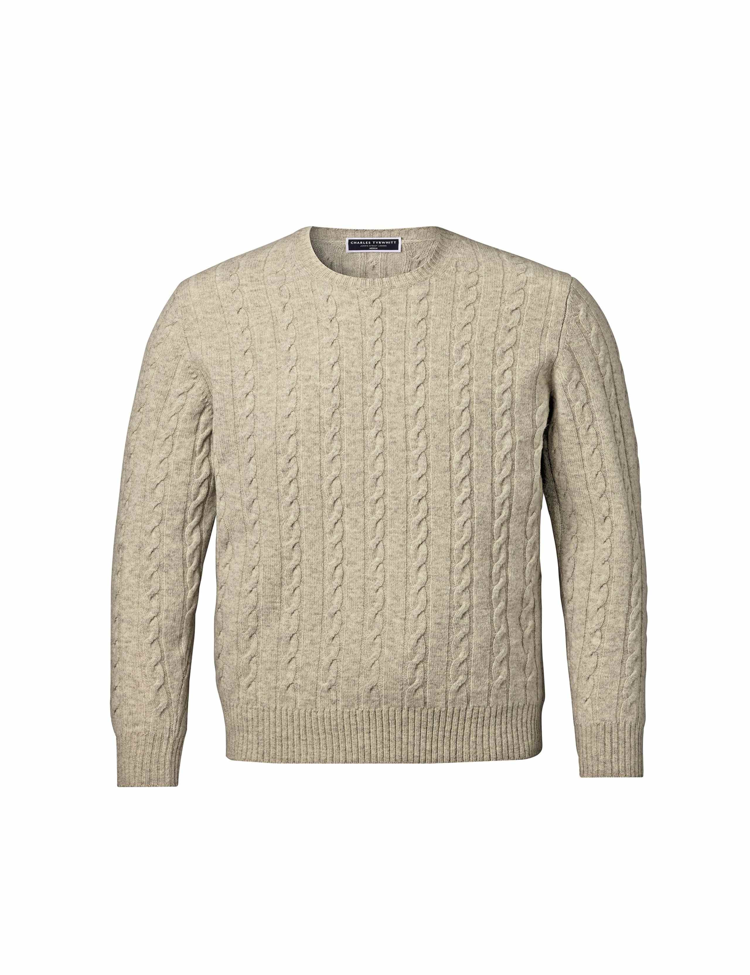 Pure Merino Wool Crew Neck Jumper