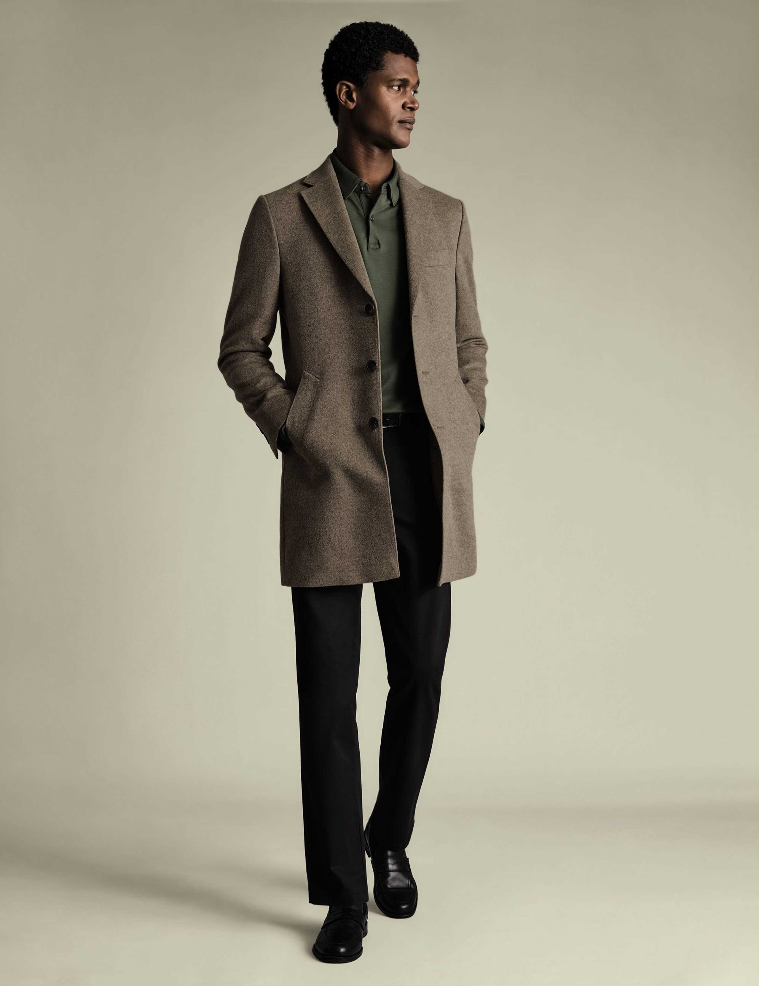 Pure Wool Overcoat