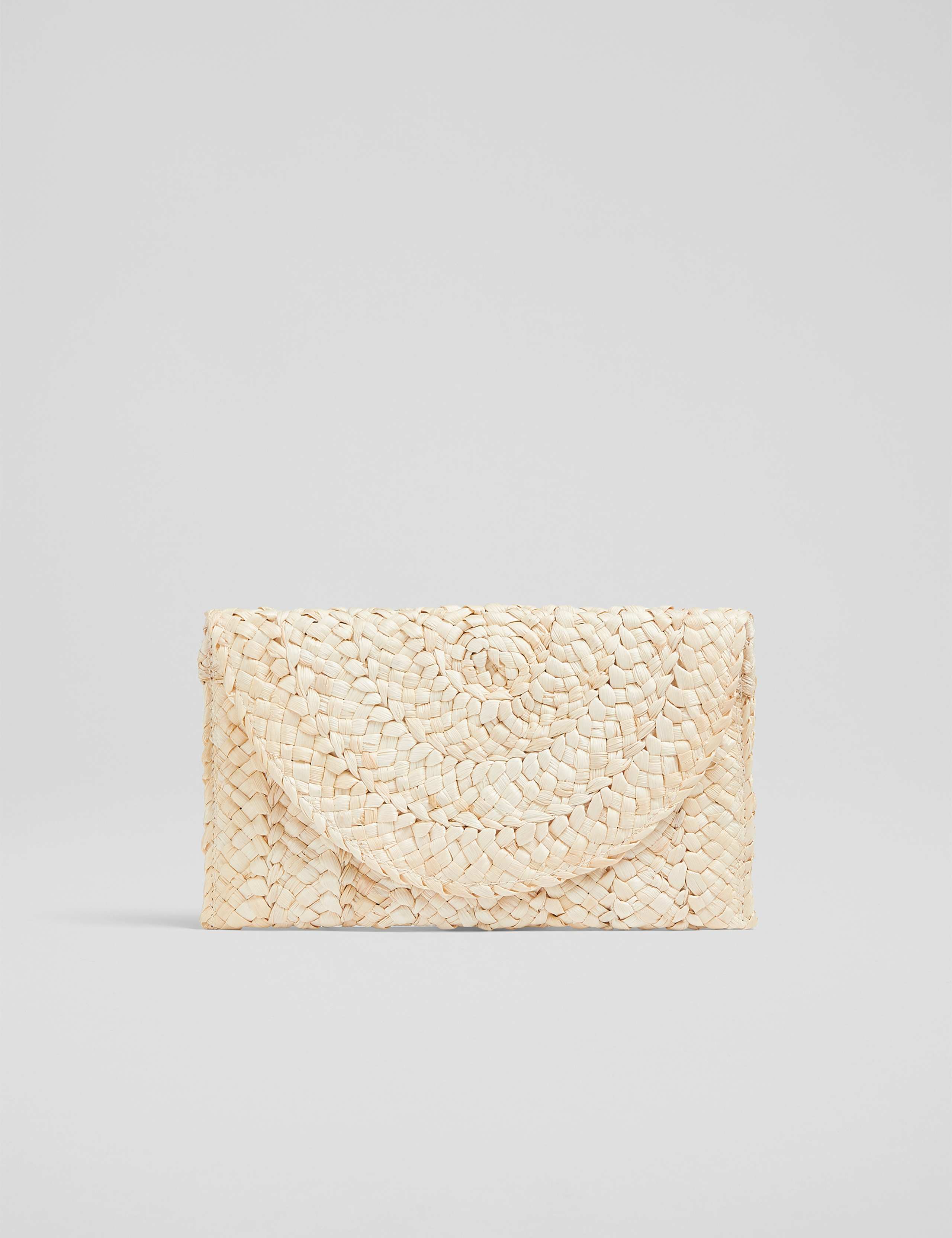 Straw Woven Clutch