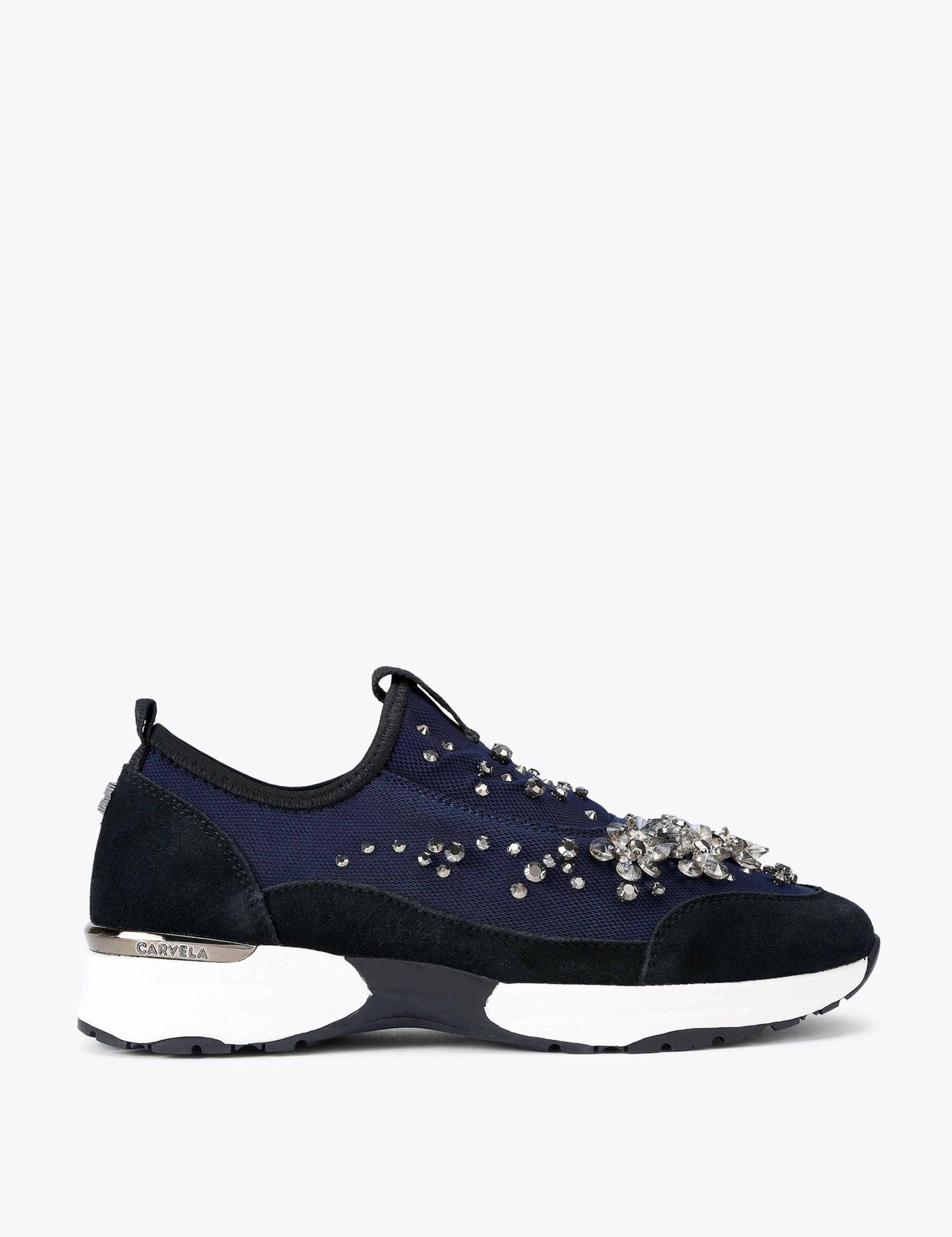 Slip On Embellished Trainers