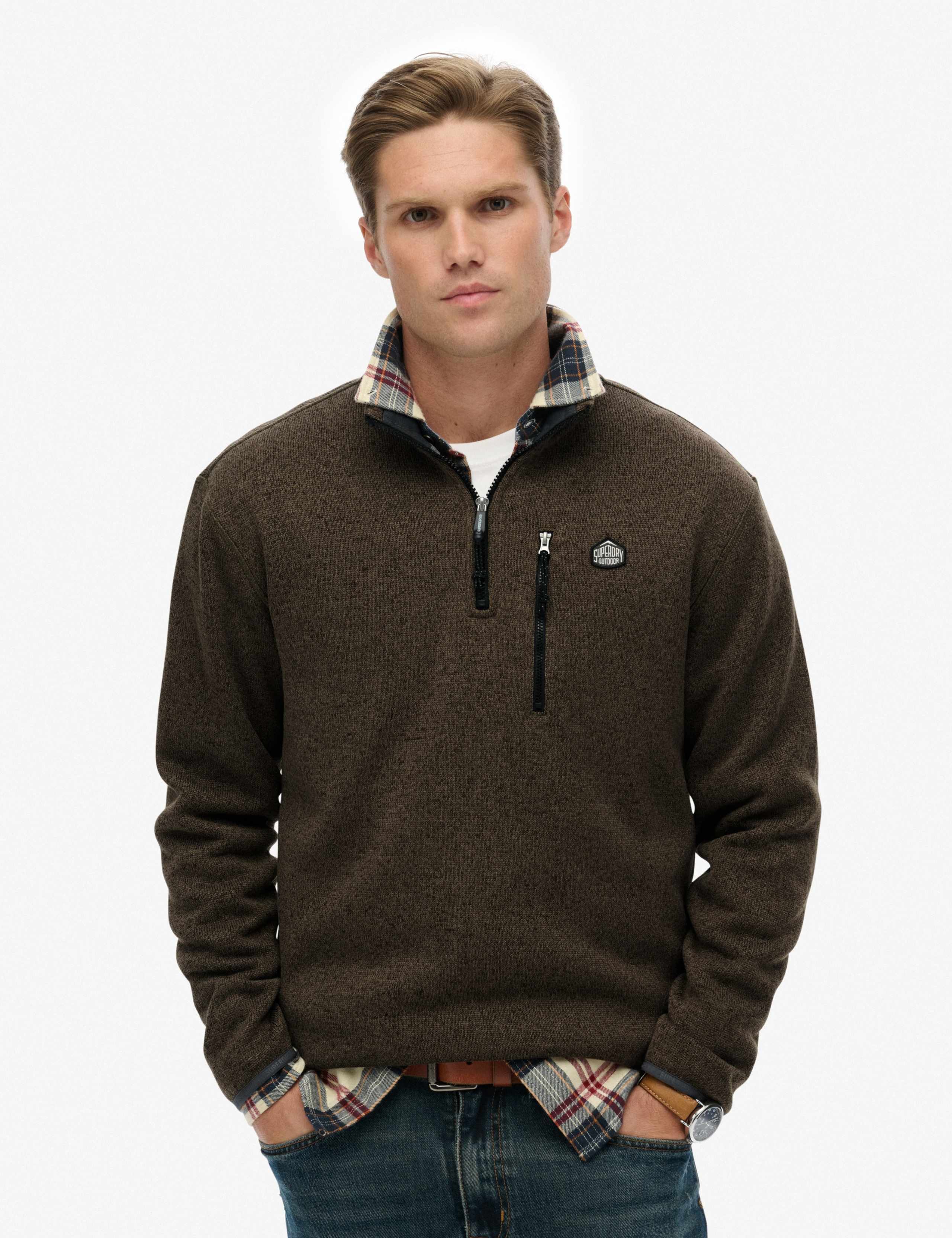 Fleece Half Zip Jumper