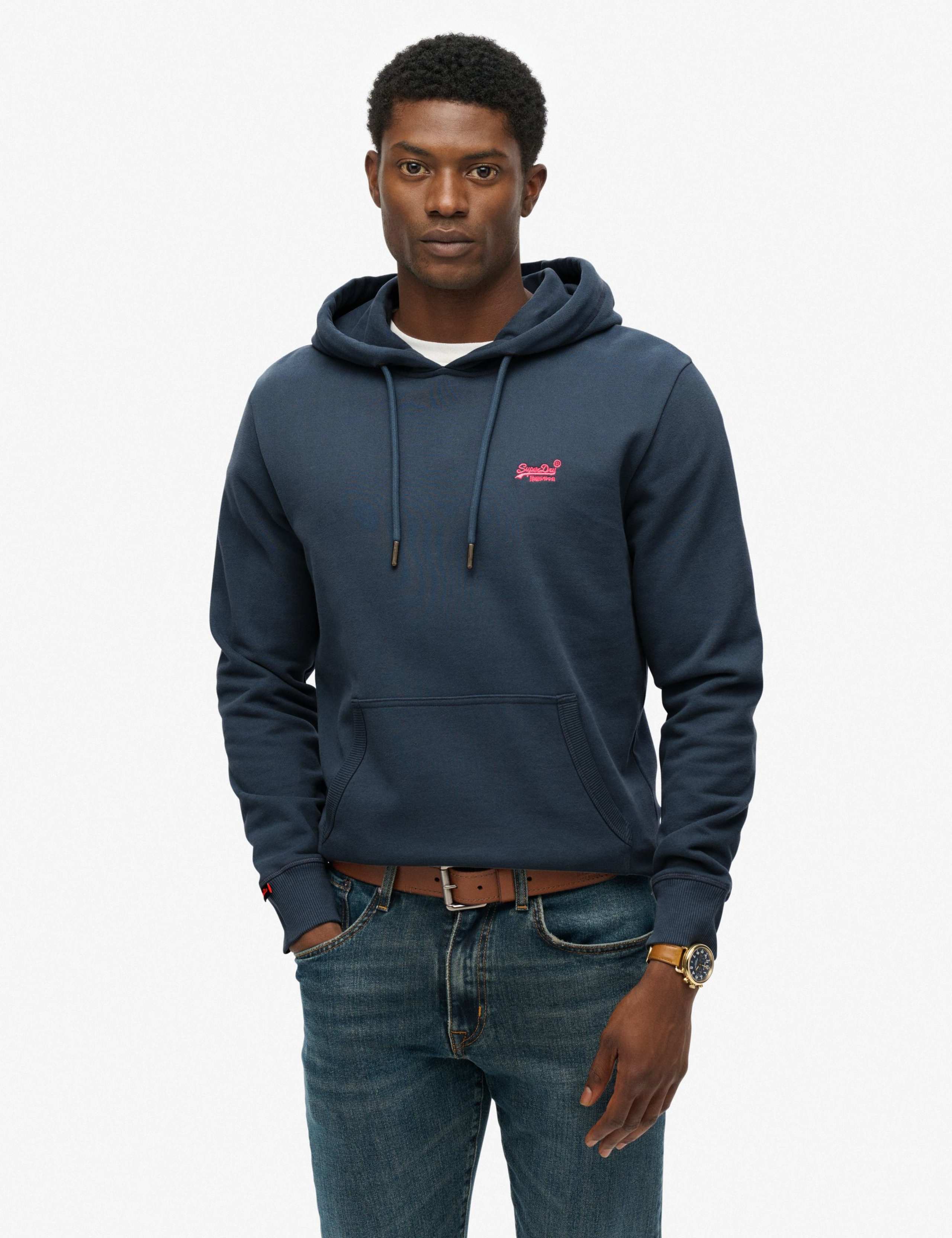 Cotton Rich Logo Hoodie