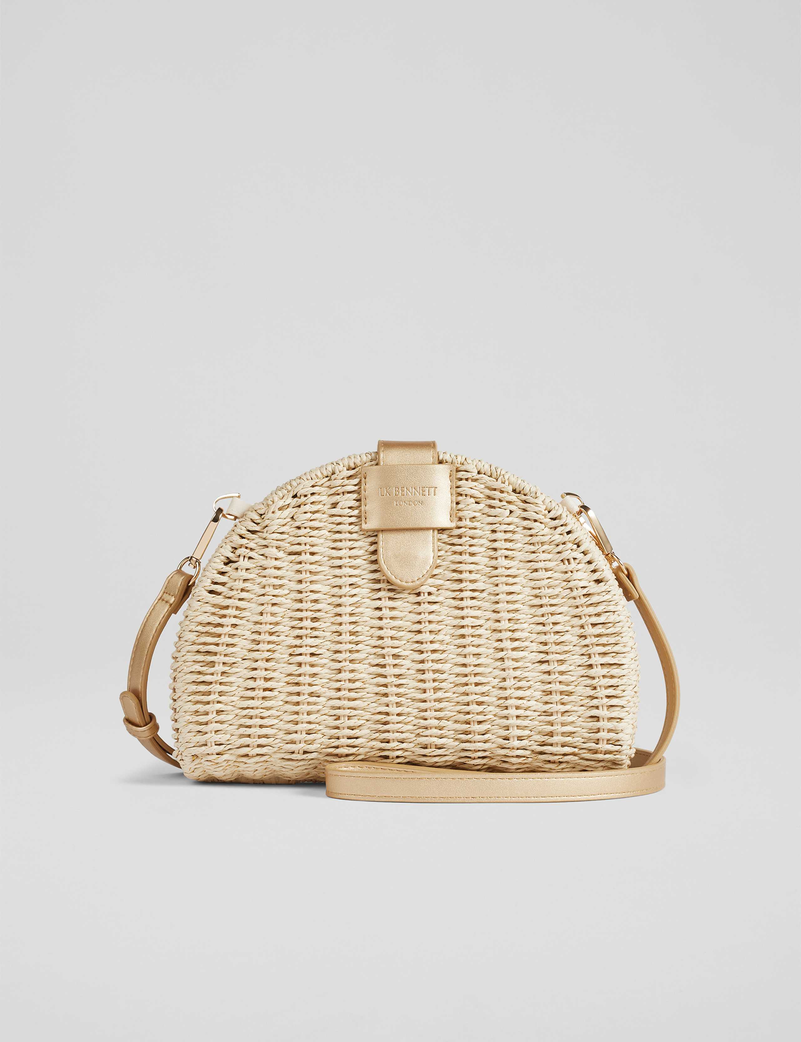 Wicker Shoulder Bag