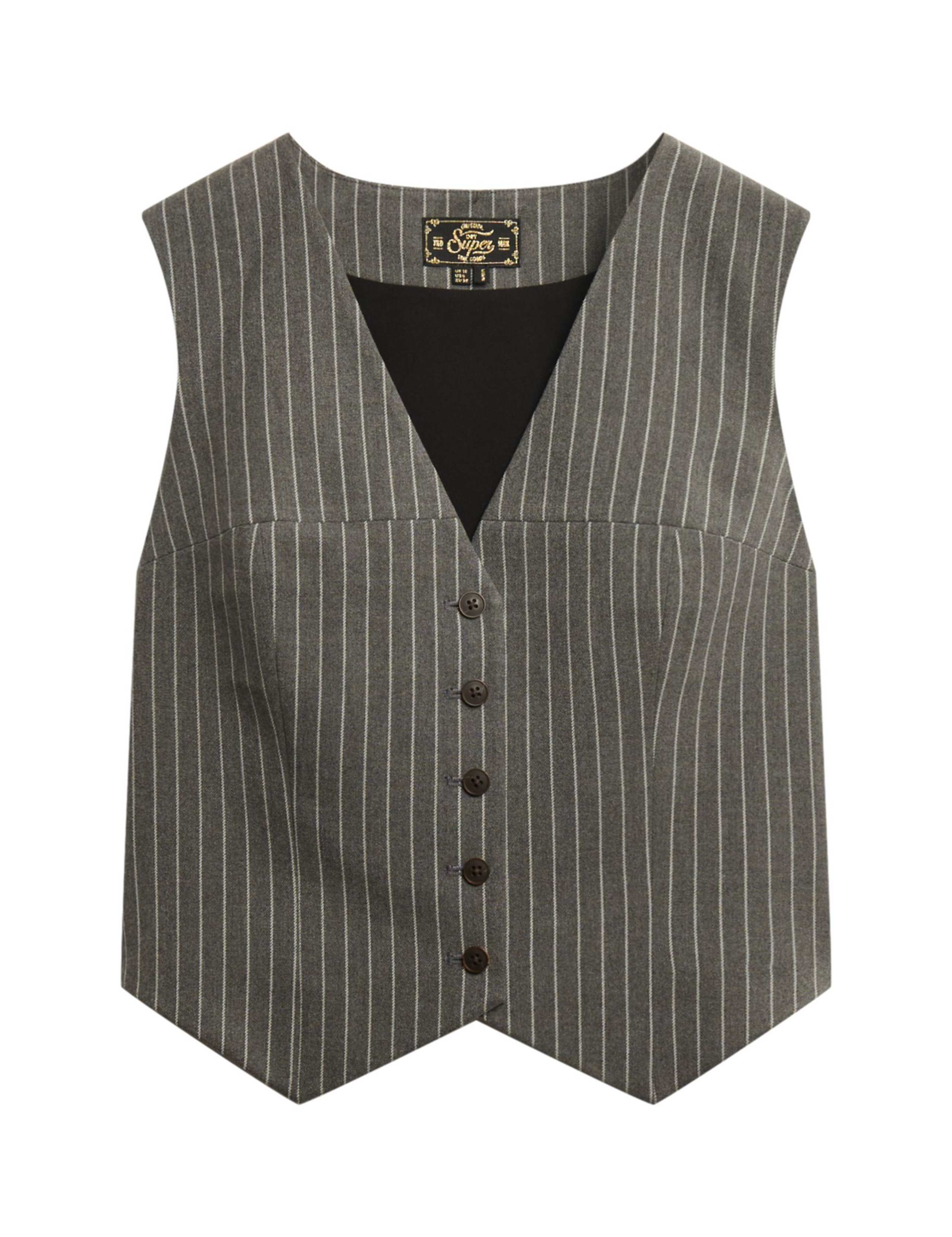 Slim Pinstripe Waistcoat
