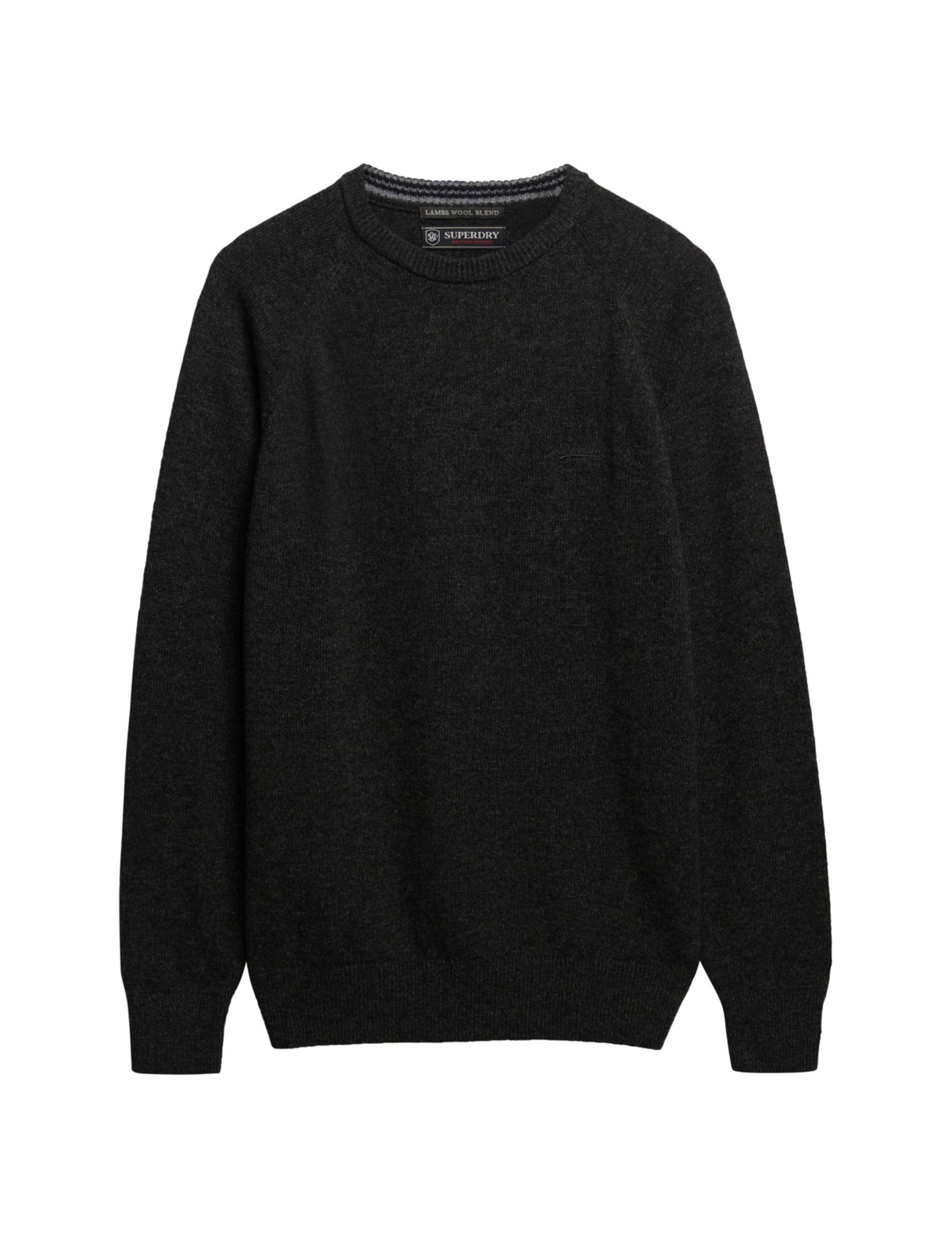 Wool Blend Crew Neck Jumper