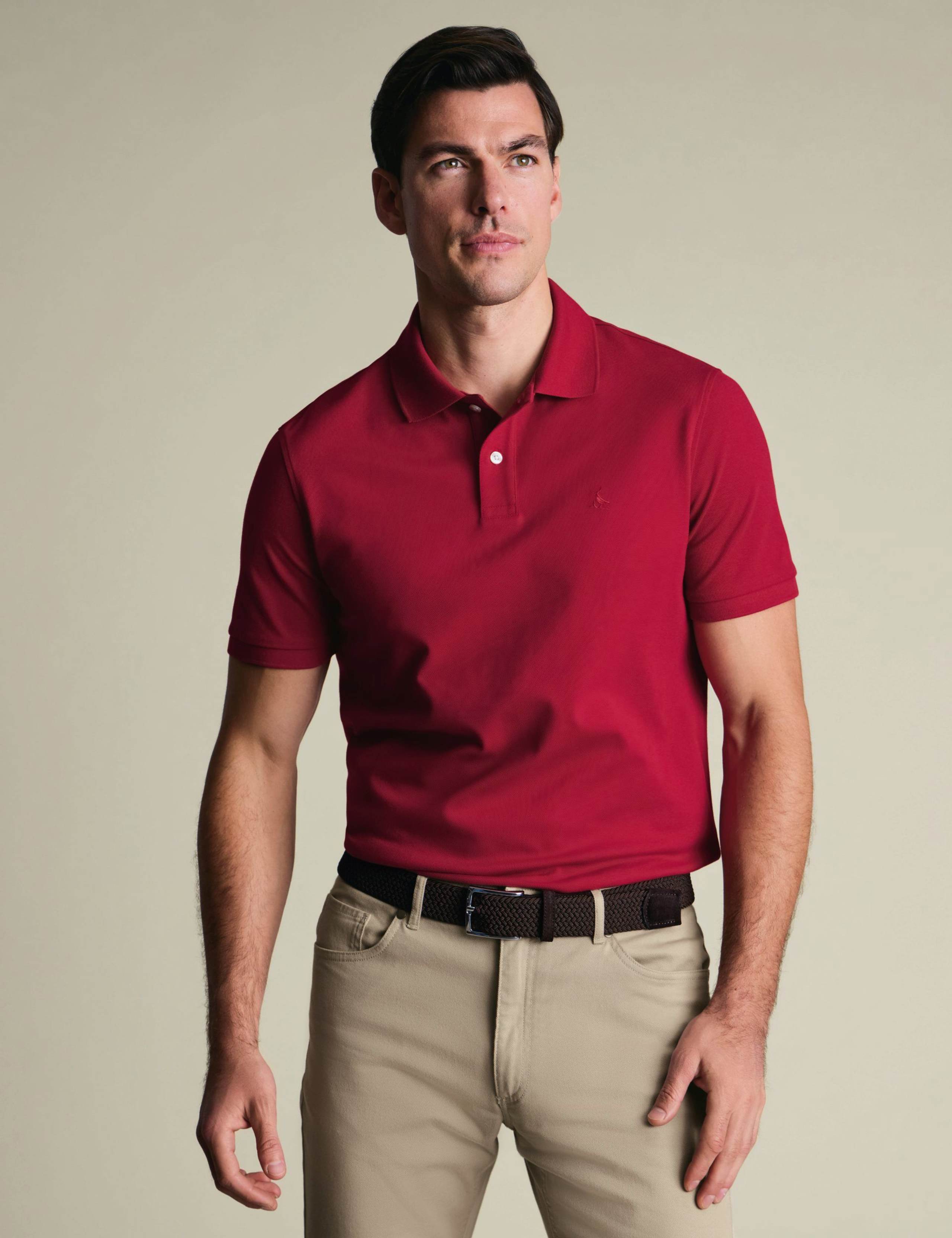 Cotton Rich Pique Polo Shirt