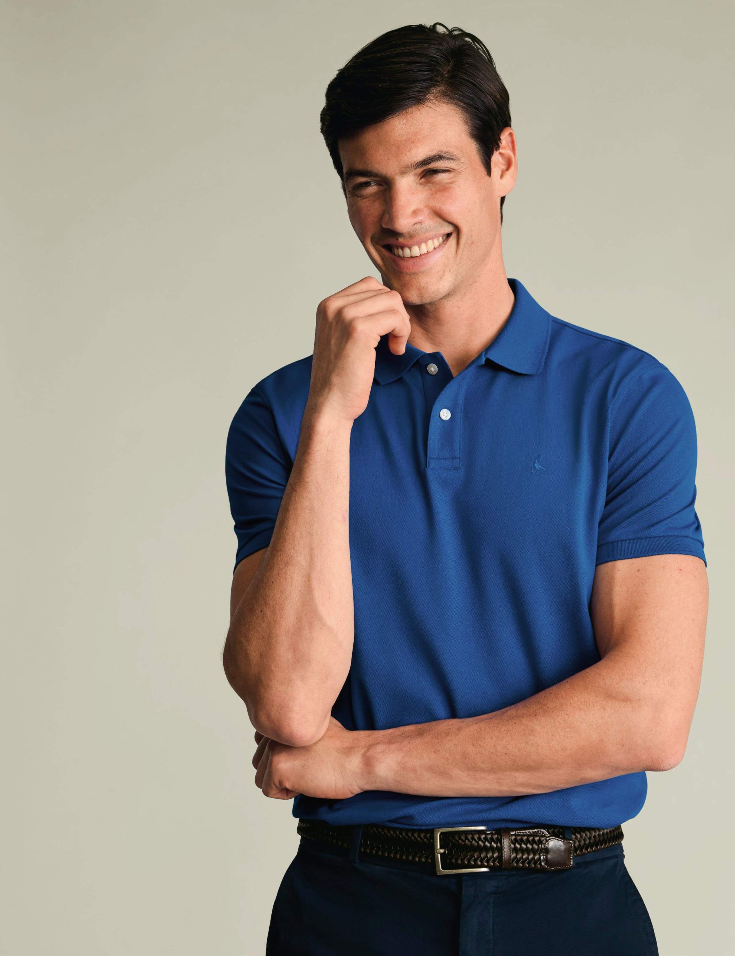 Cotton Rich Pique Polo Shirt