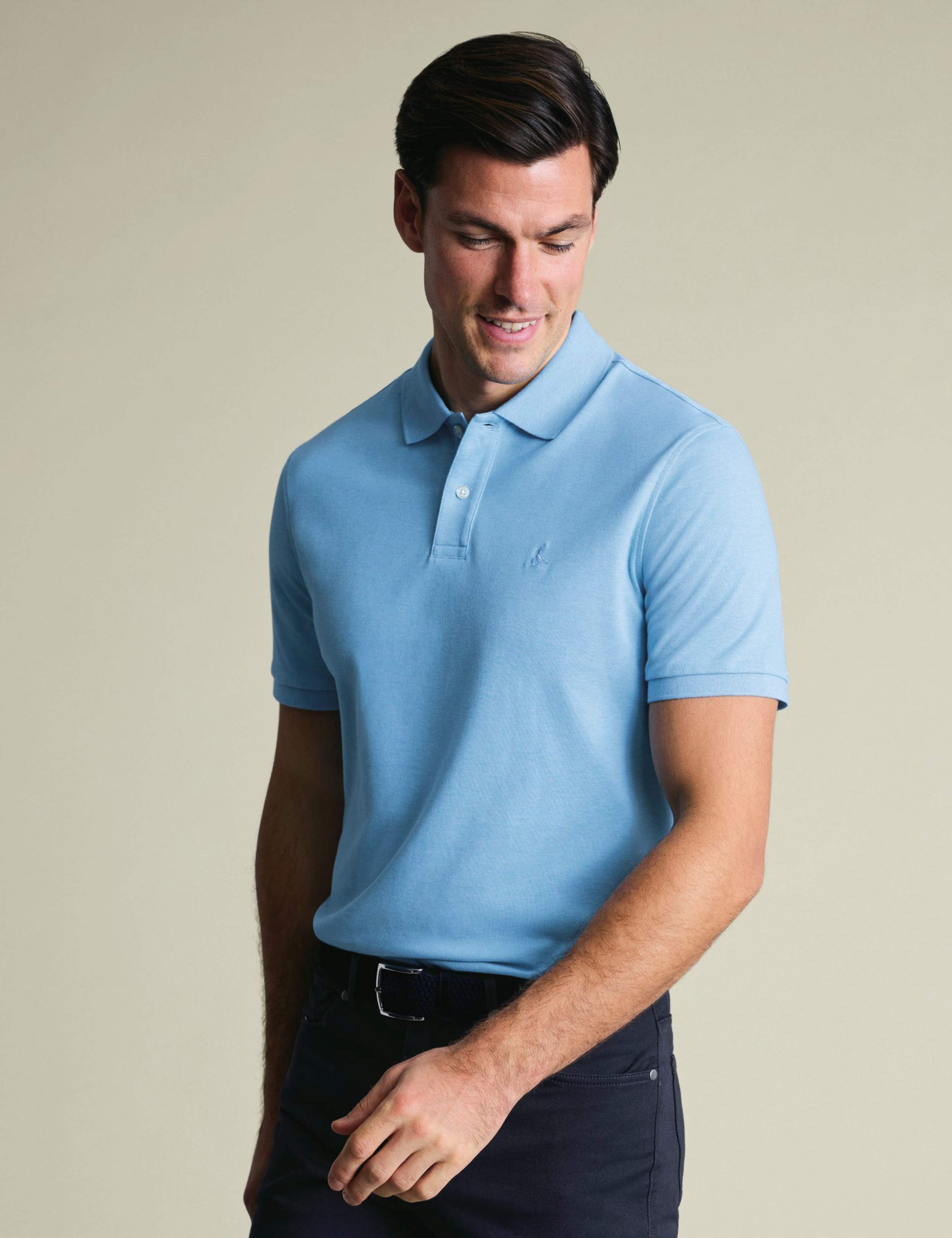 Cotton Rich Pique Polo Shirt