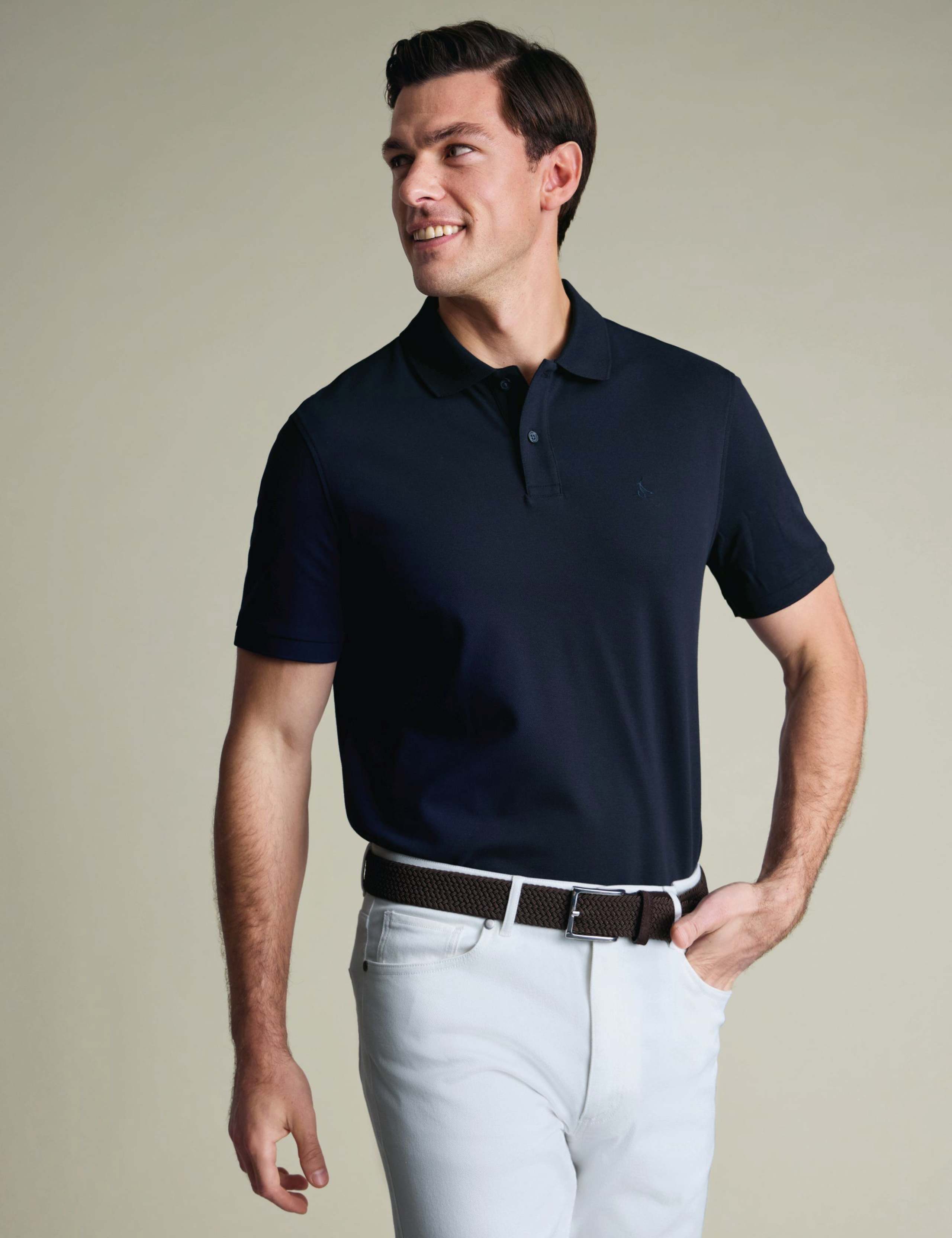 Cotton Rich Pique Polo Shirt