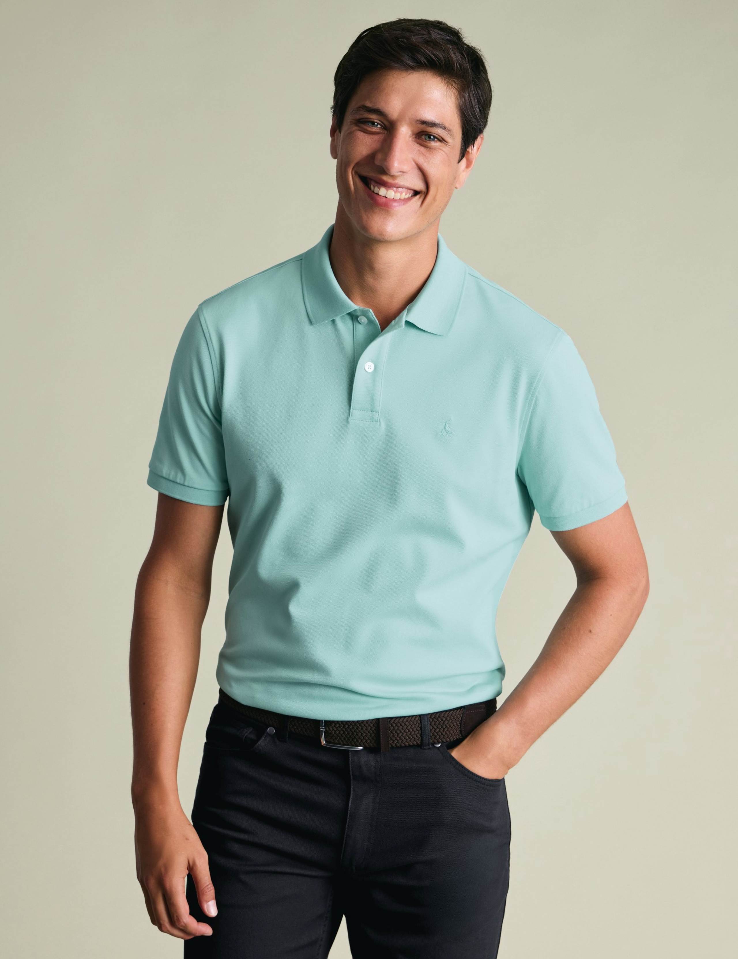 Cotton Rich Pique Polo Shirt