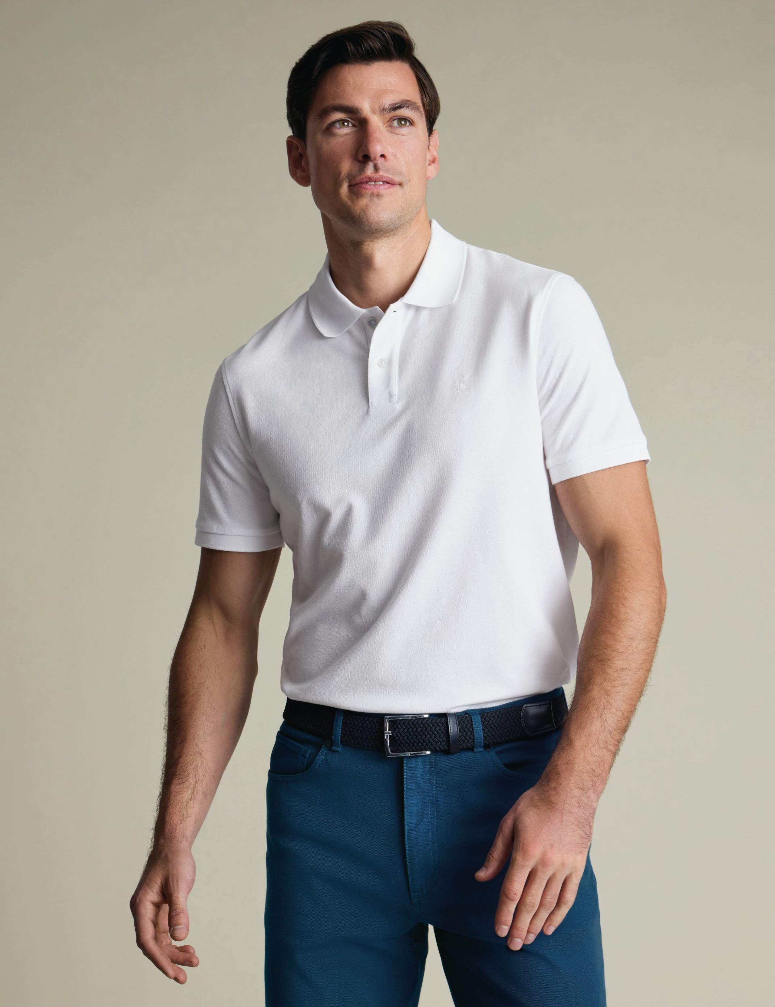 Cotton Rich Pique Polo Shirt