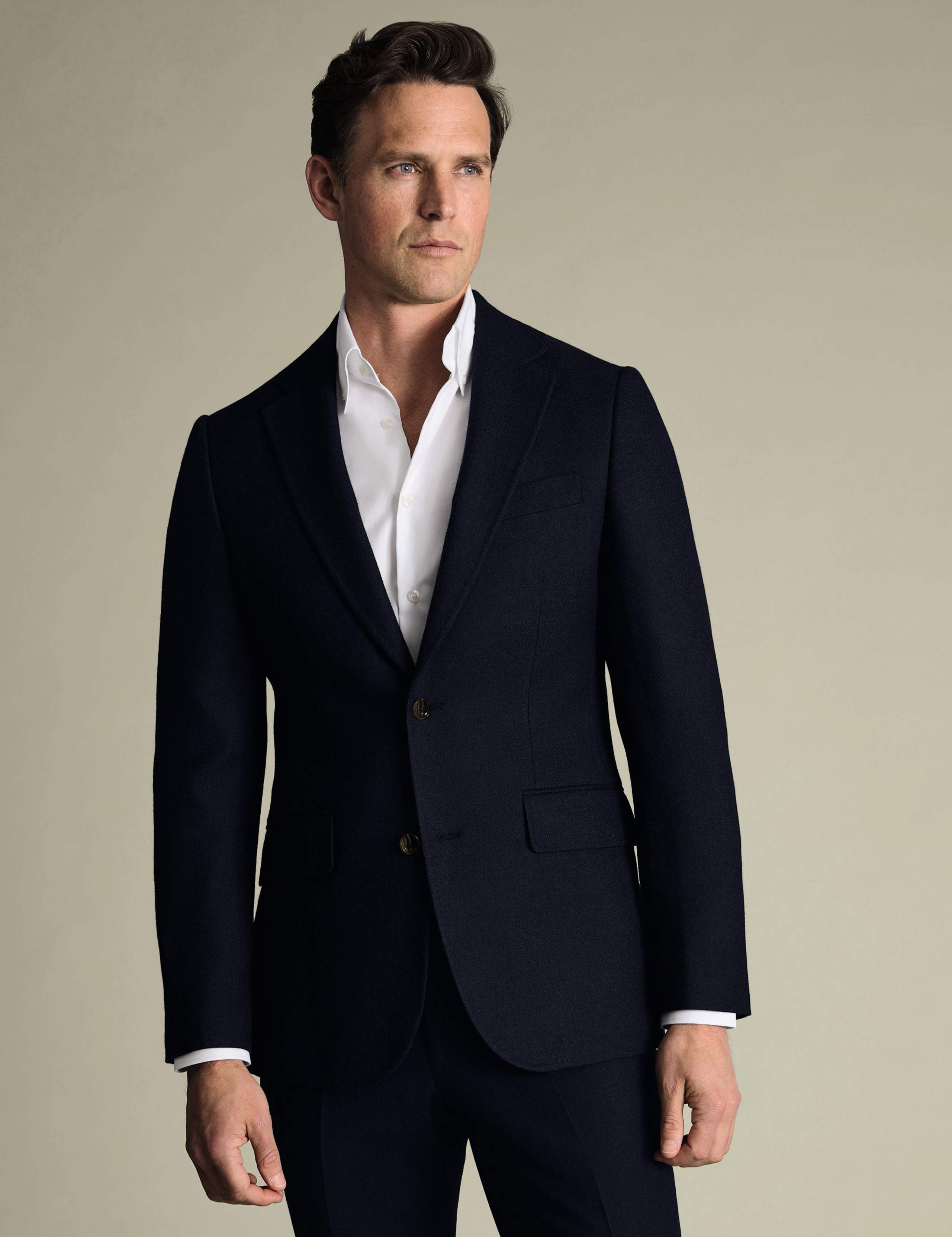 Regular Fit Pure Wool Blazer