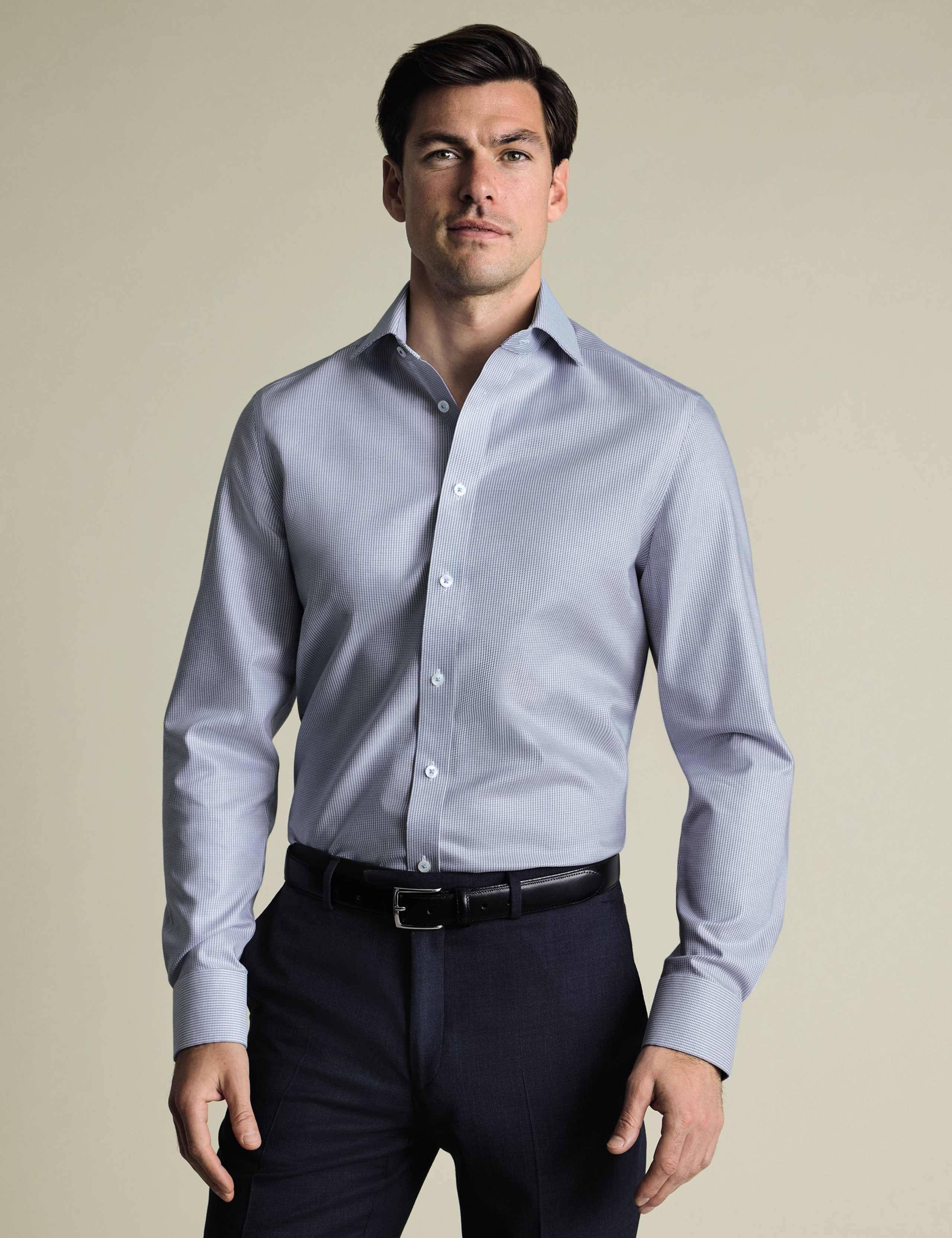 Slim Fit Non Iron Pure Cotton Shirt