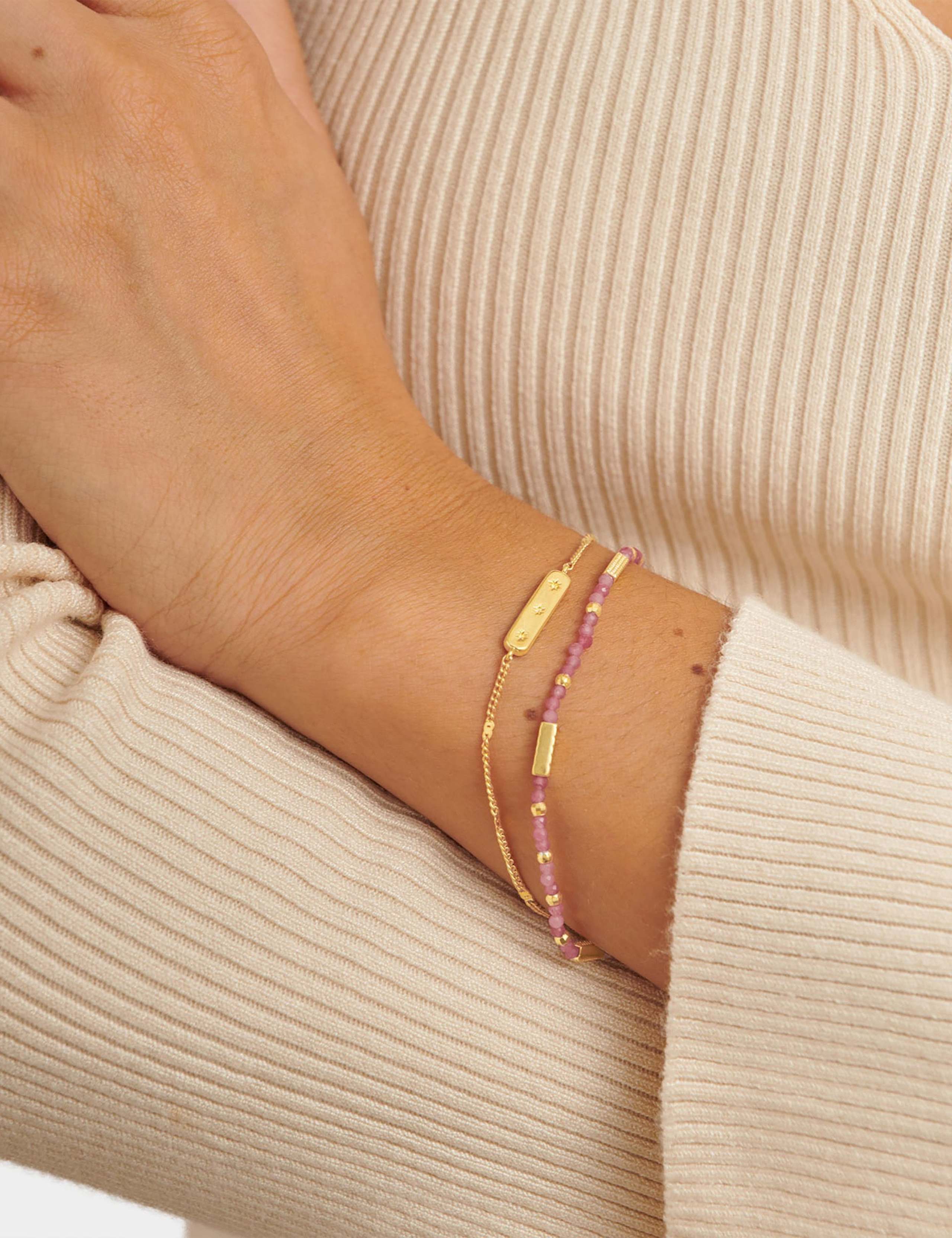 October Waterproof Birthstone Bracelet