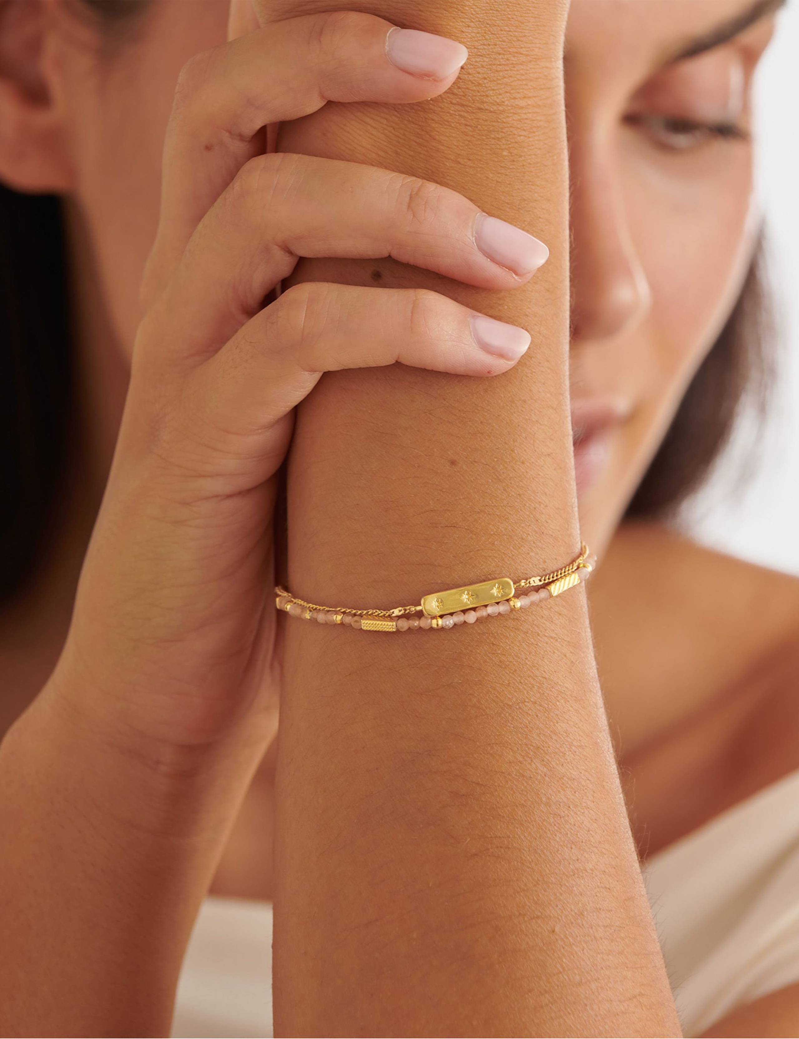 July Waterproof Birthstone Bracelet