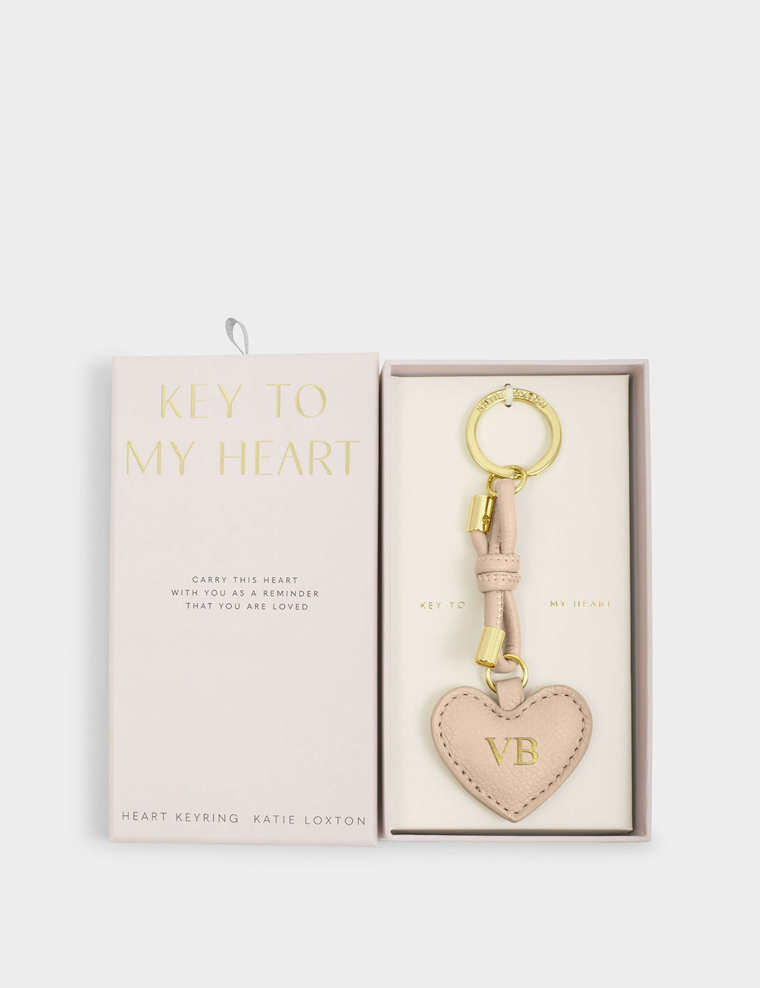 Personalised Heart Keyring