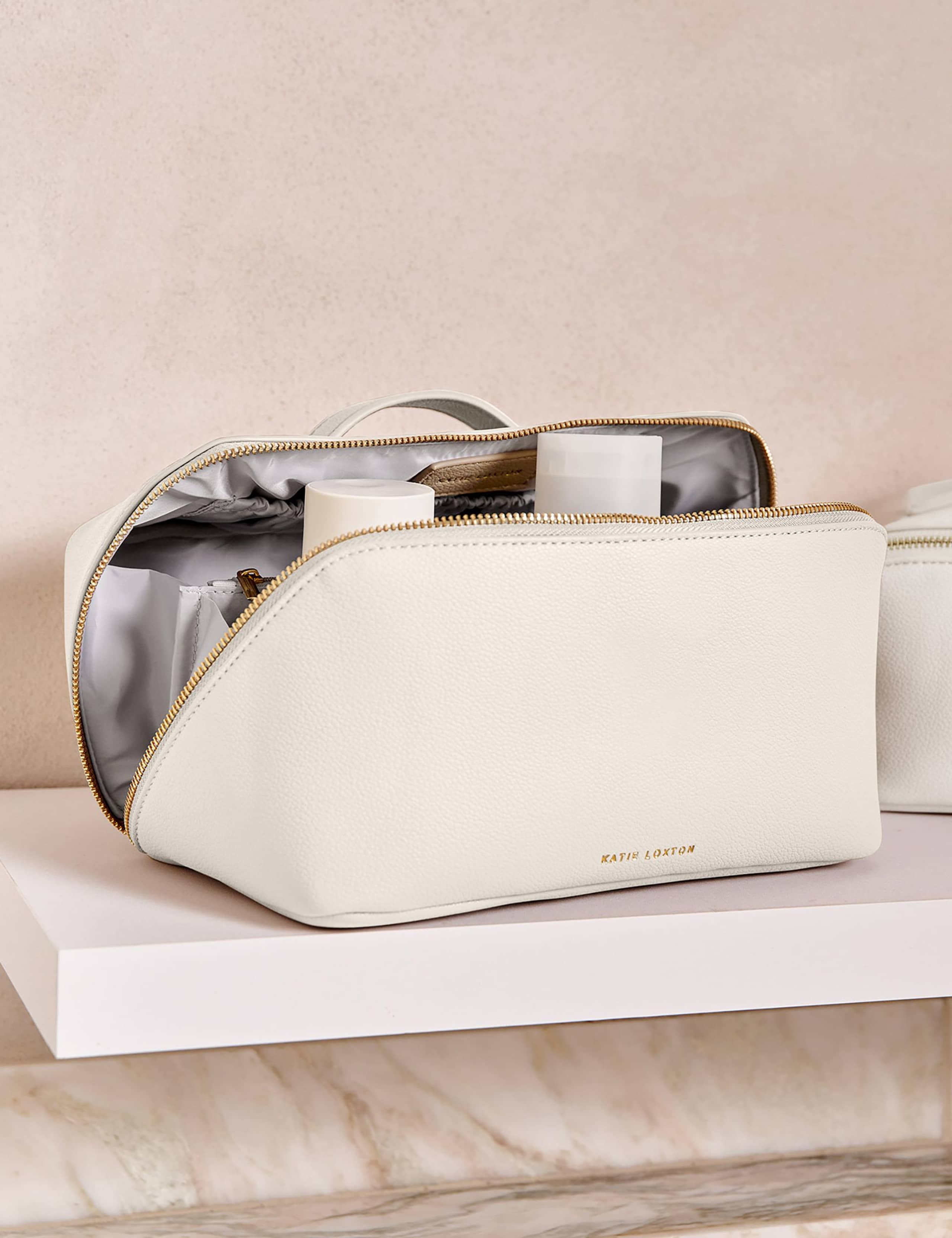 Personalised Faux Leather Wash Bag