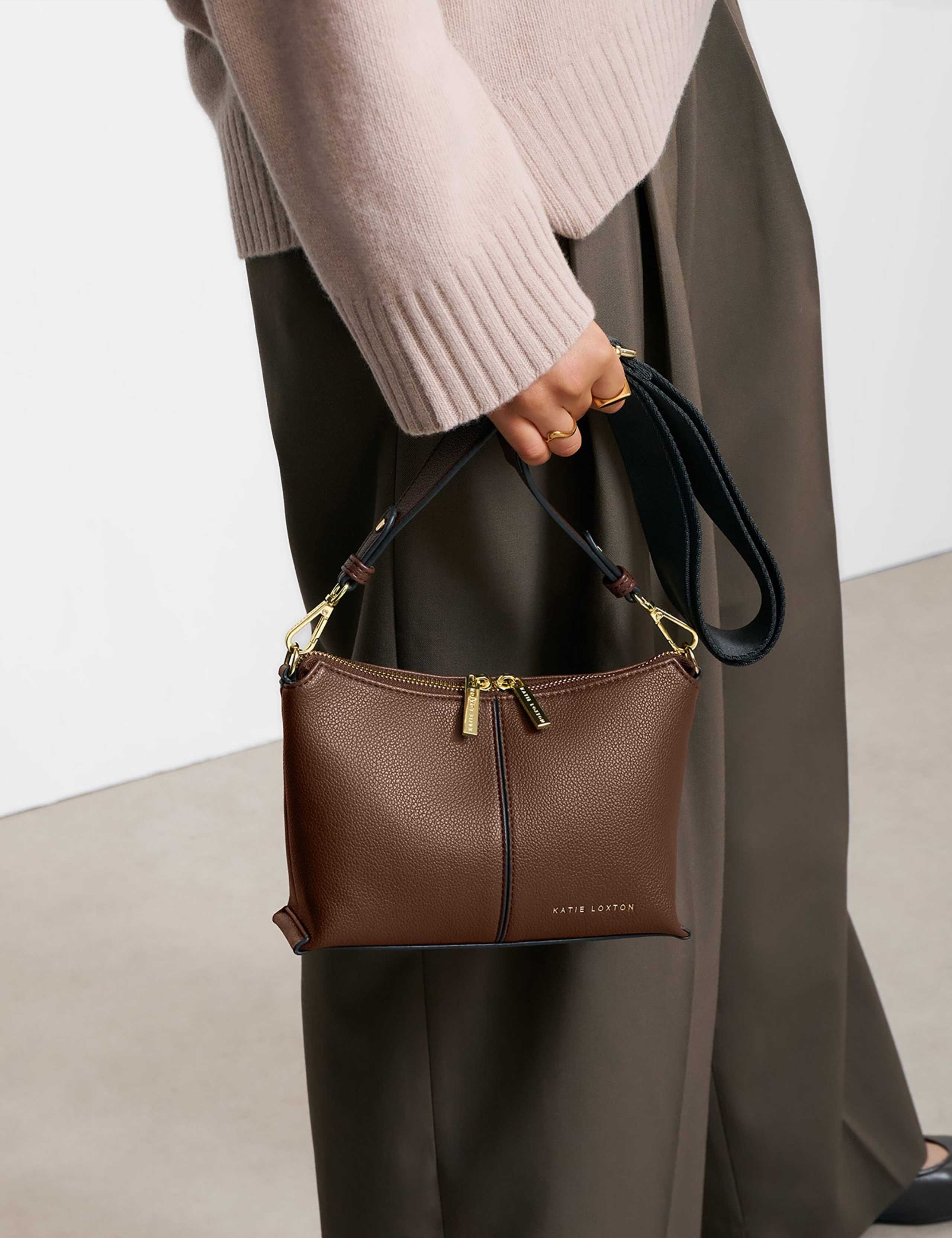 Personalised Faux Leather Cross Body Bag