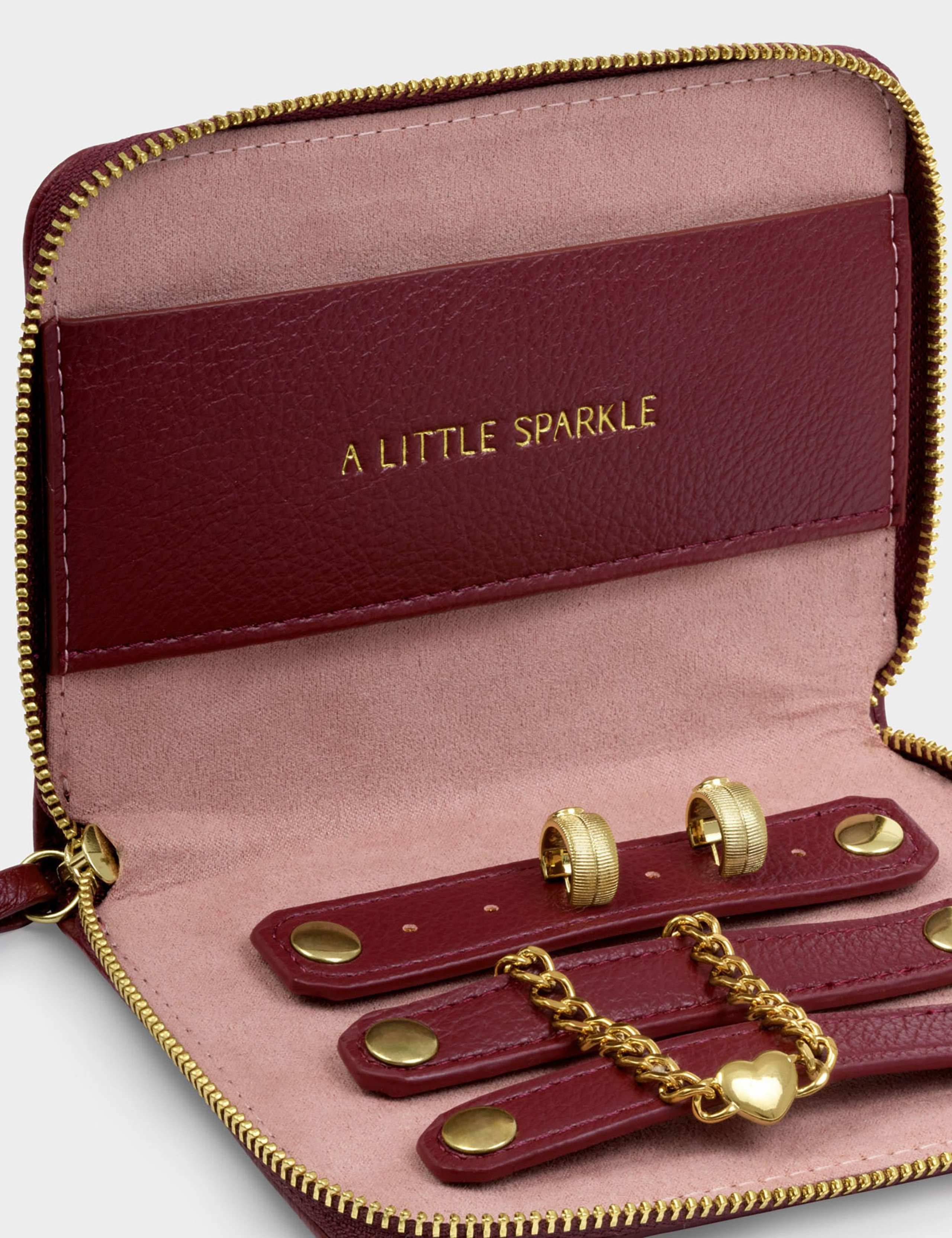 Personalised Metallic Jewellery Travel Case