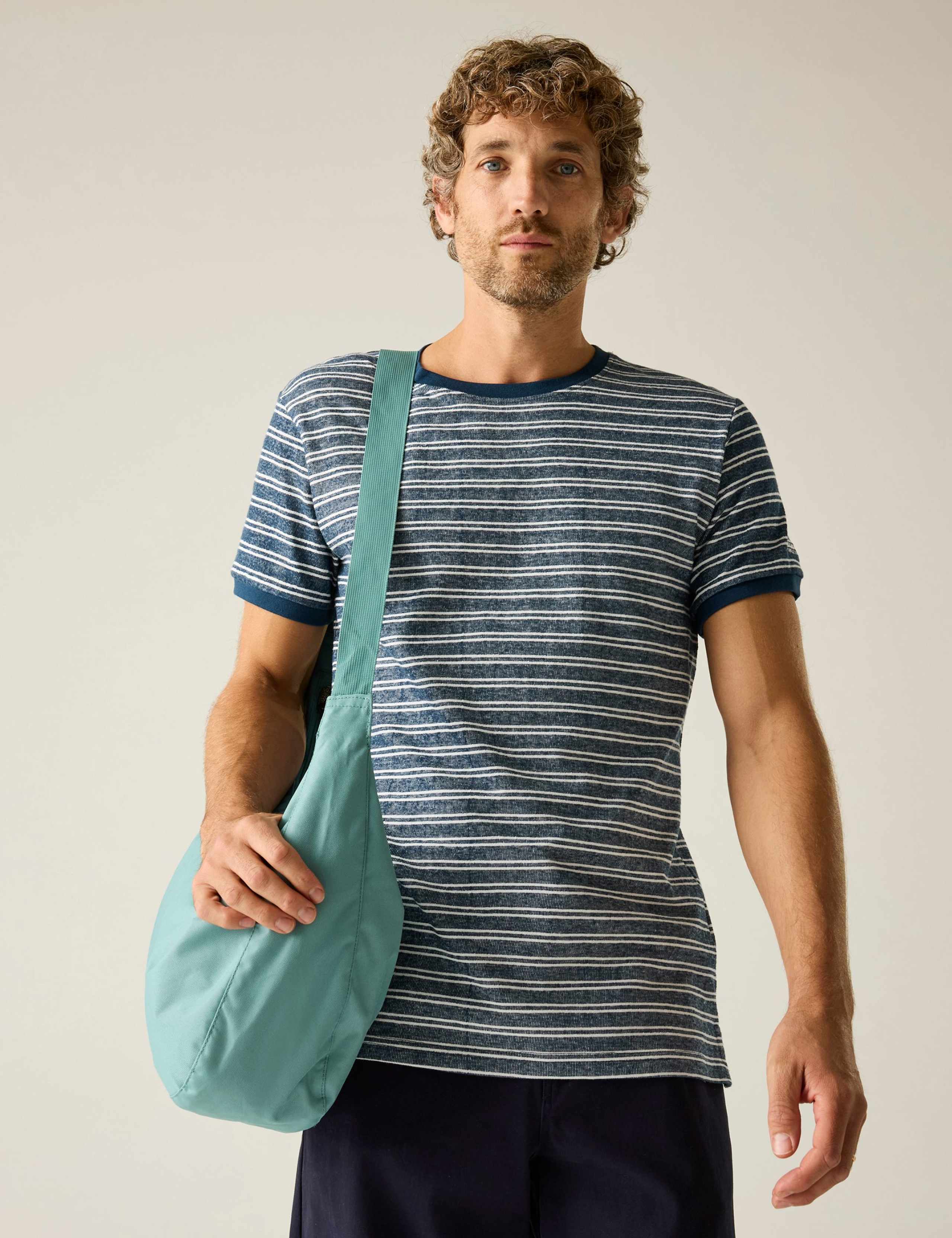 Benlin Pure Cotton Striped T-Shirt