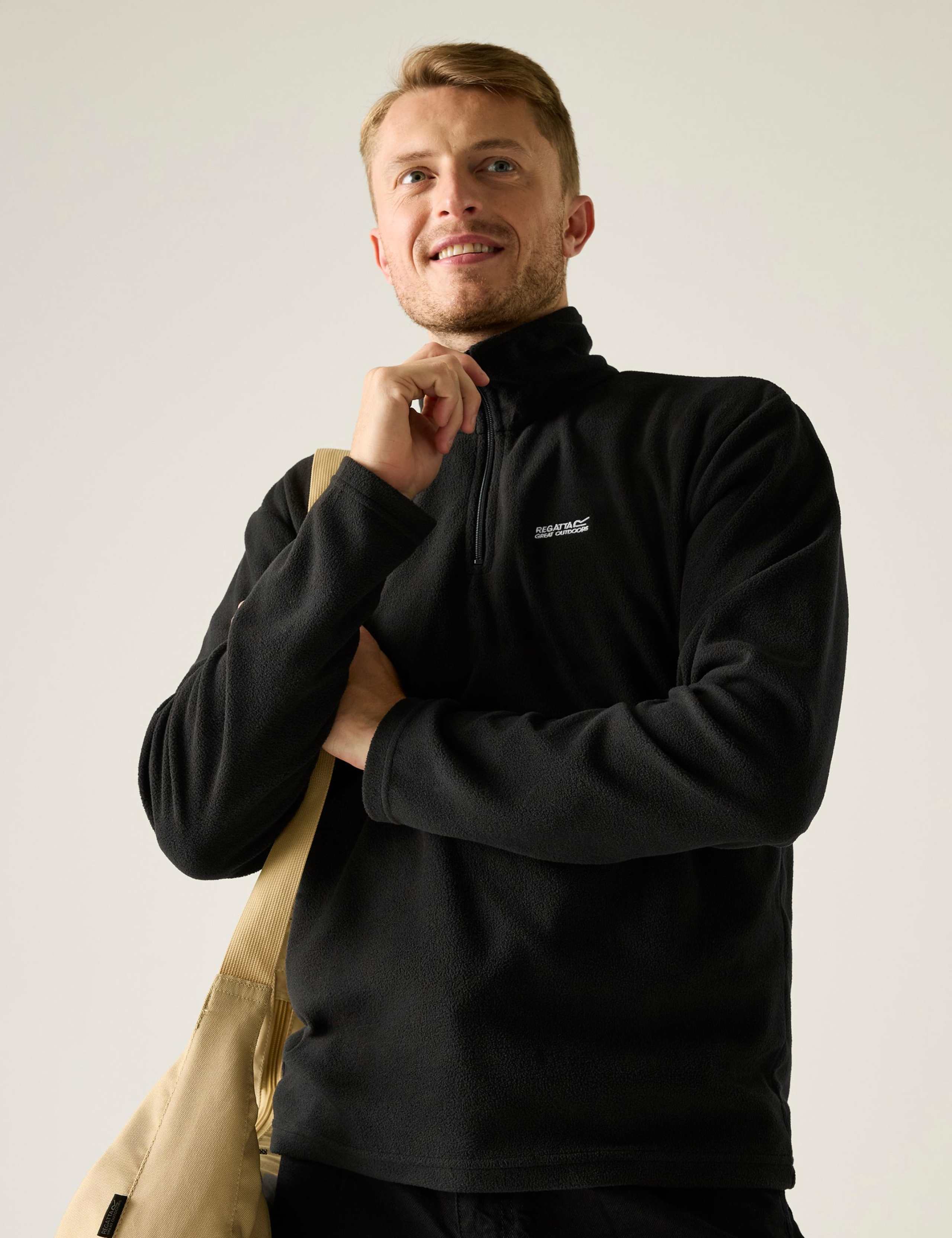 Thompson Half Zip Funnel Neck Fleece