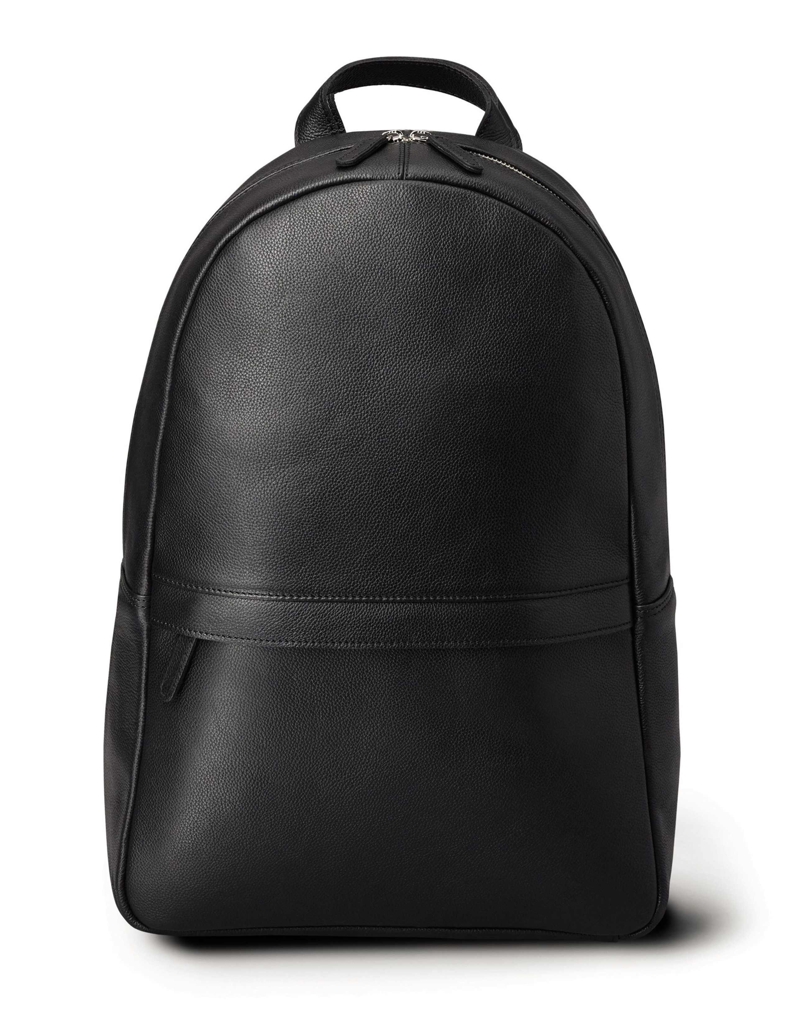 Grain Leather Backpack