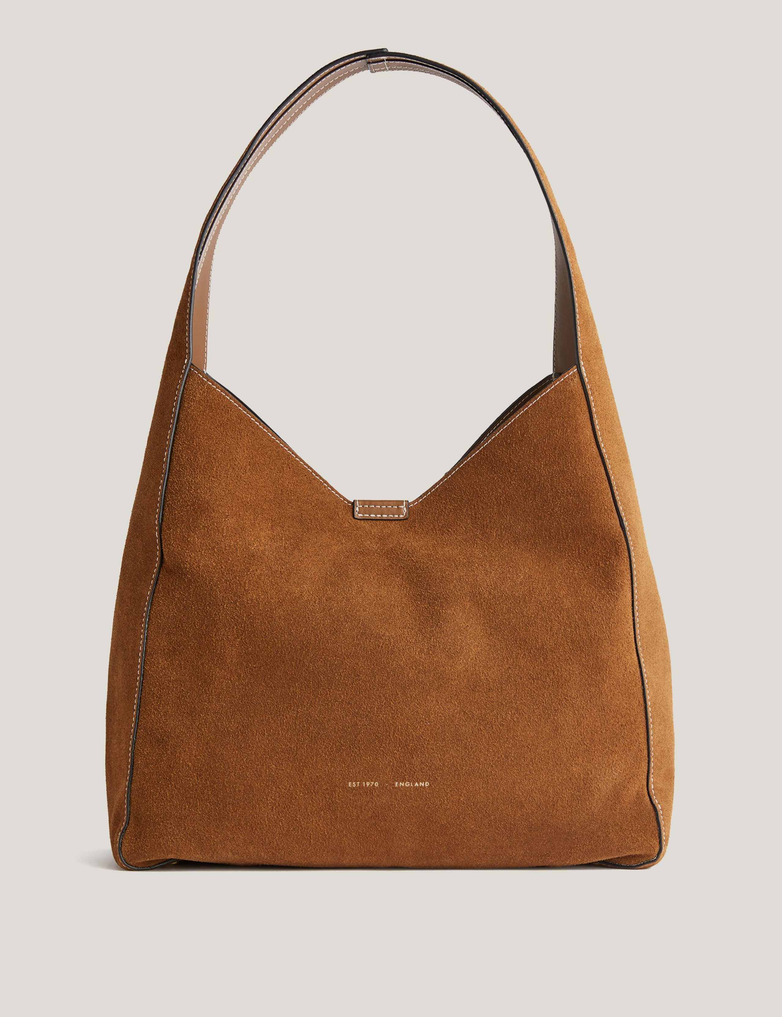 Suede Tote Bag