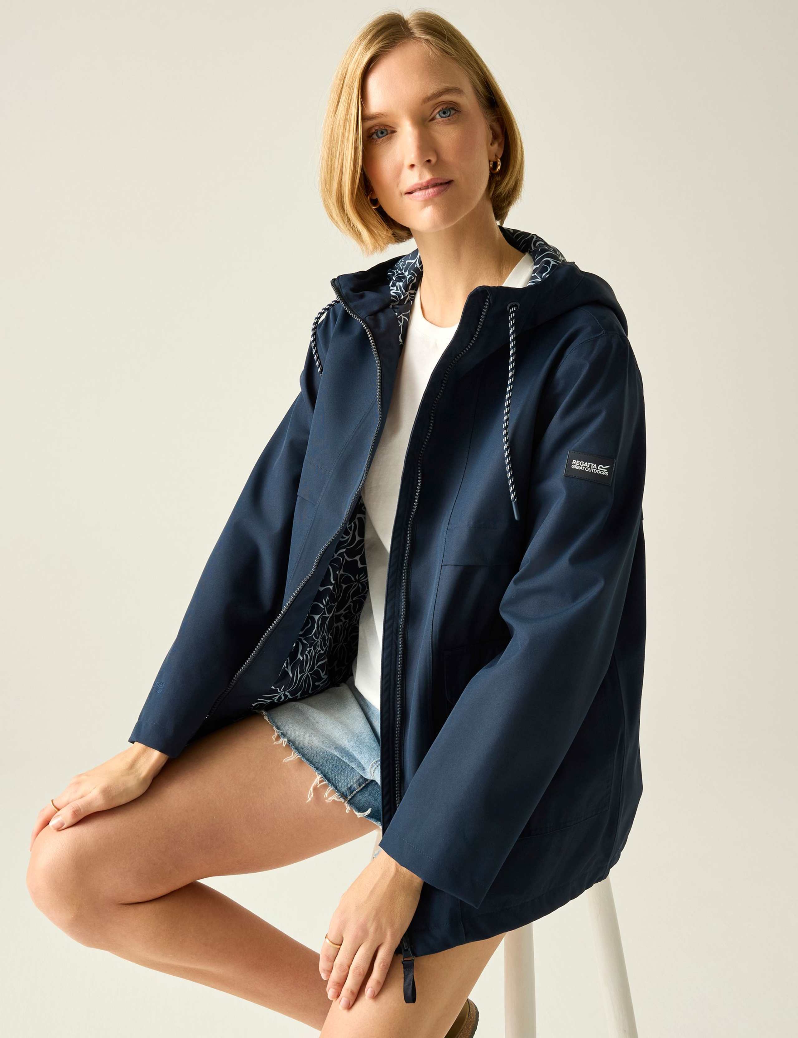 Orlea Oversized Hooded Rain Jacket
