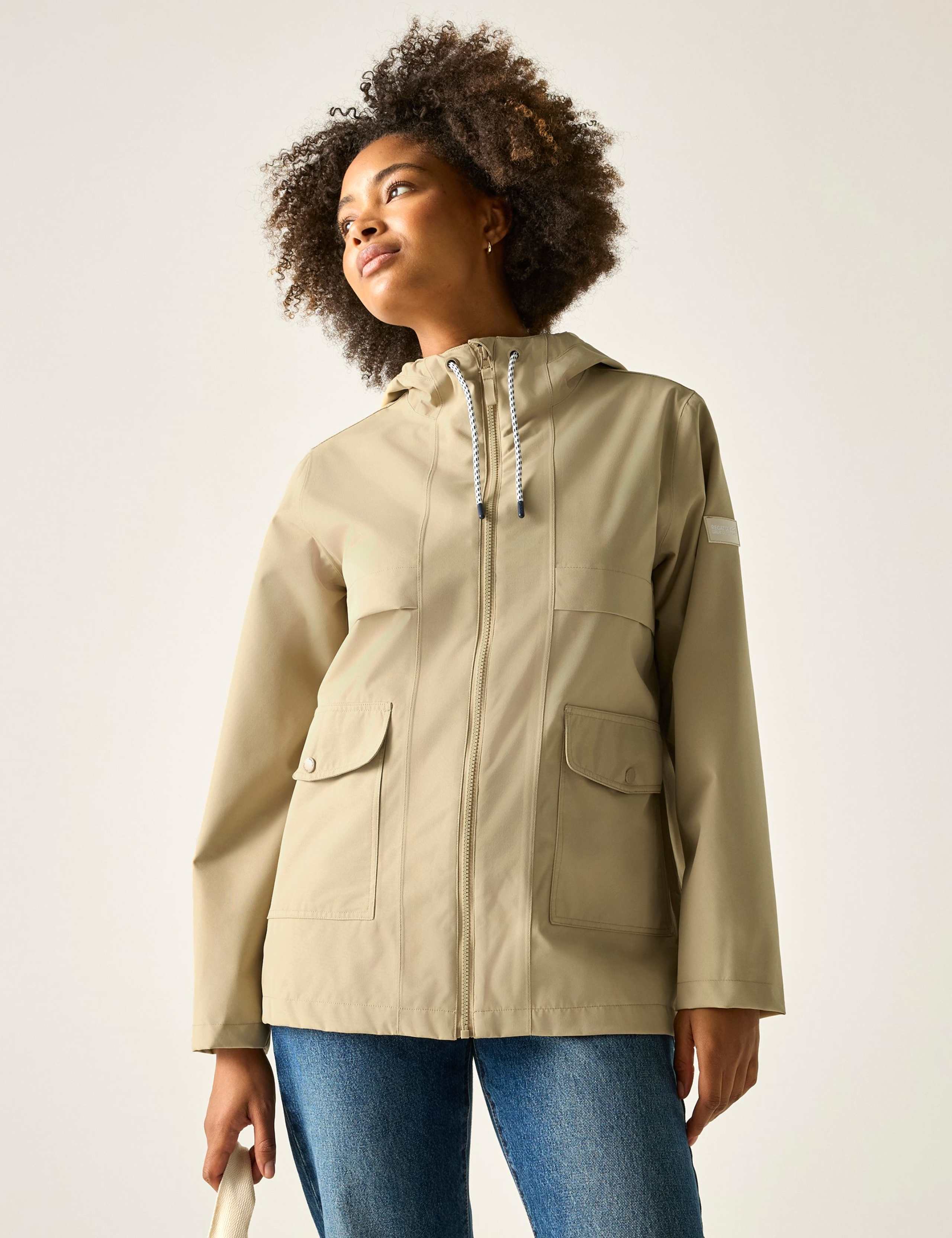 Orlea Oversized Hooded Rain Jacket