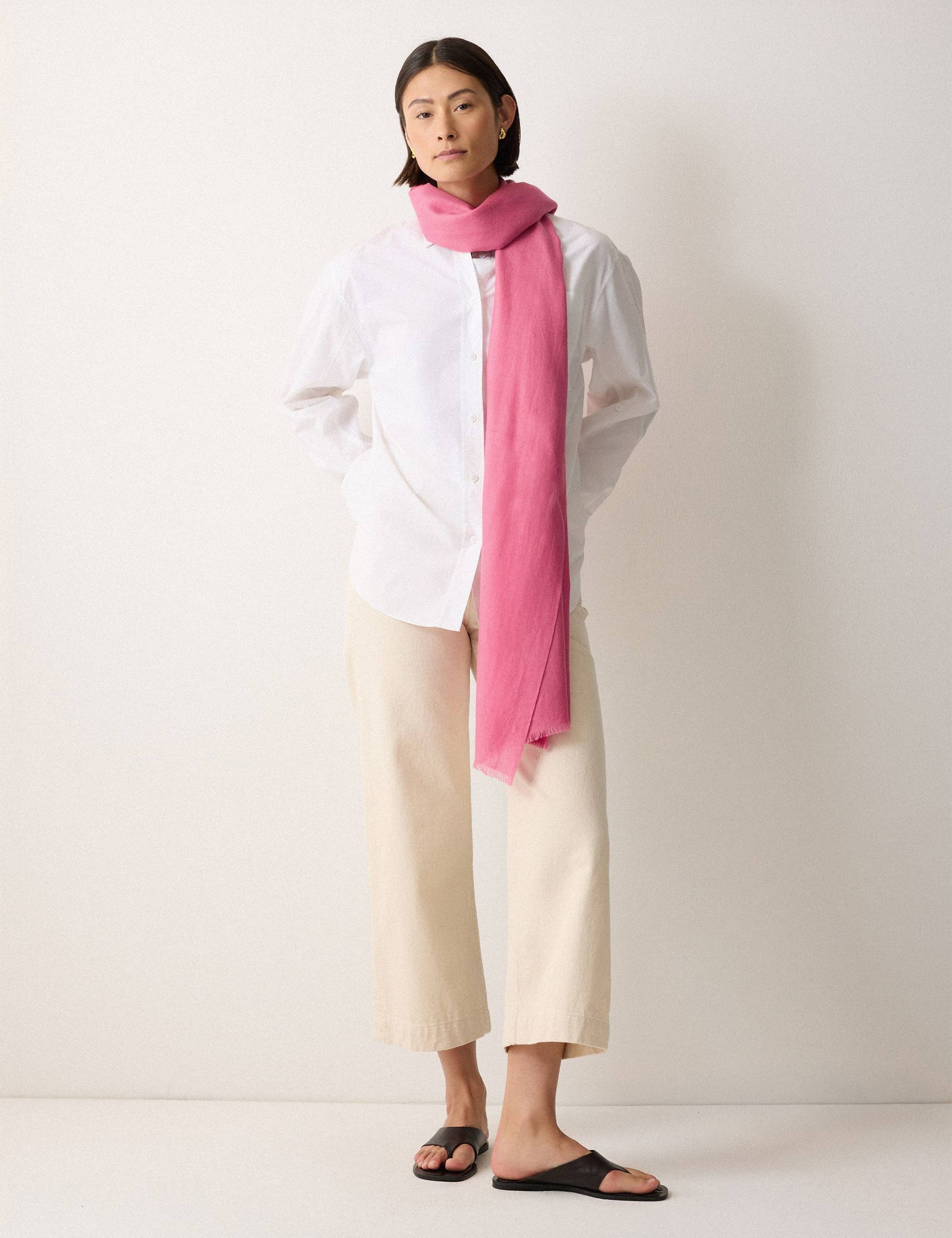 Wool Rich Scarf with Silk