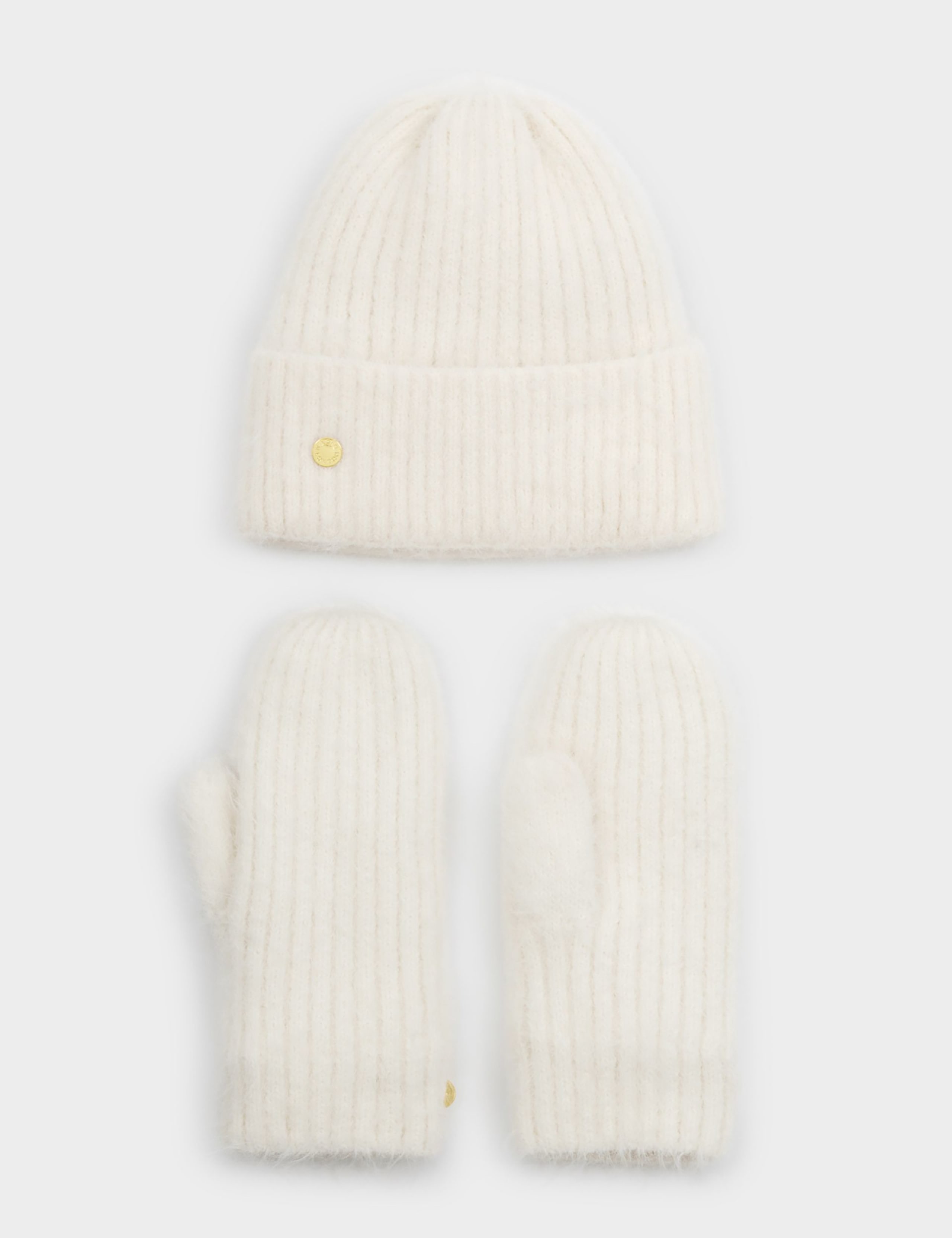 Knitted Hat & Gloves Gift Set