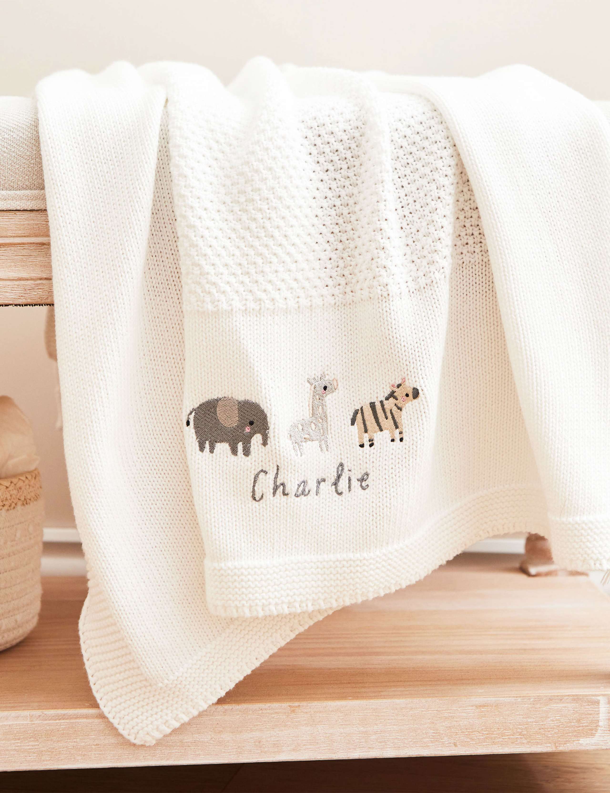 Personalised Born To Be Loved Shawl