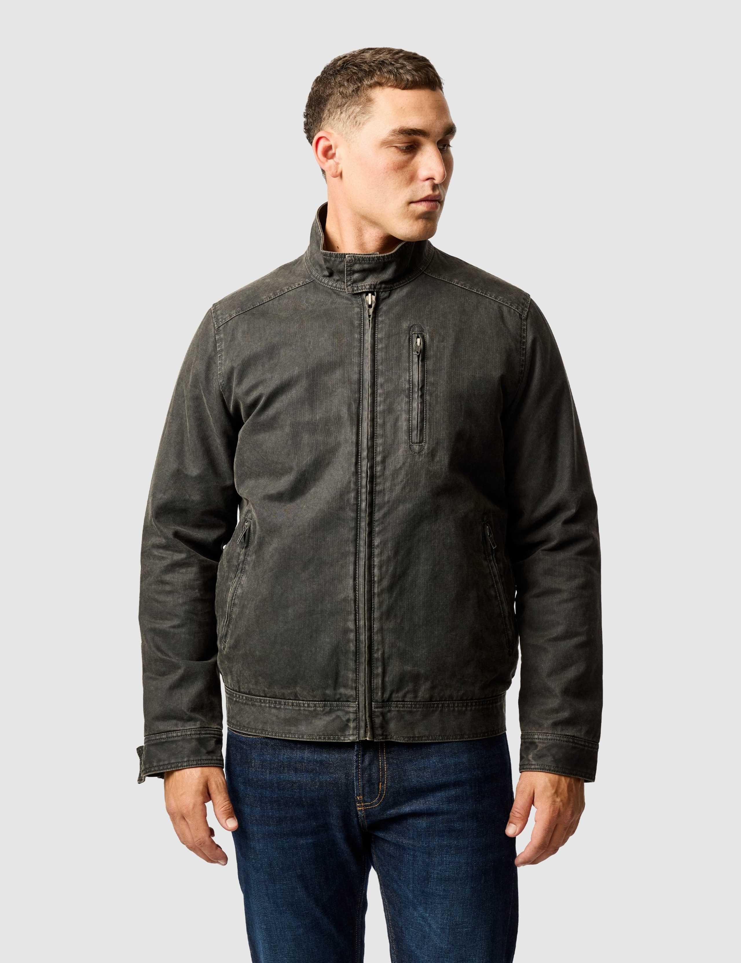 The Jack Canvas Harrington Jacket