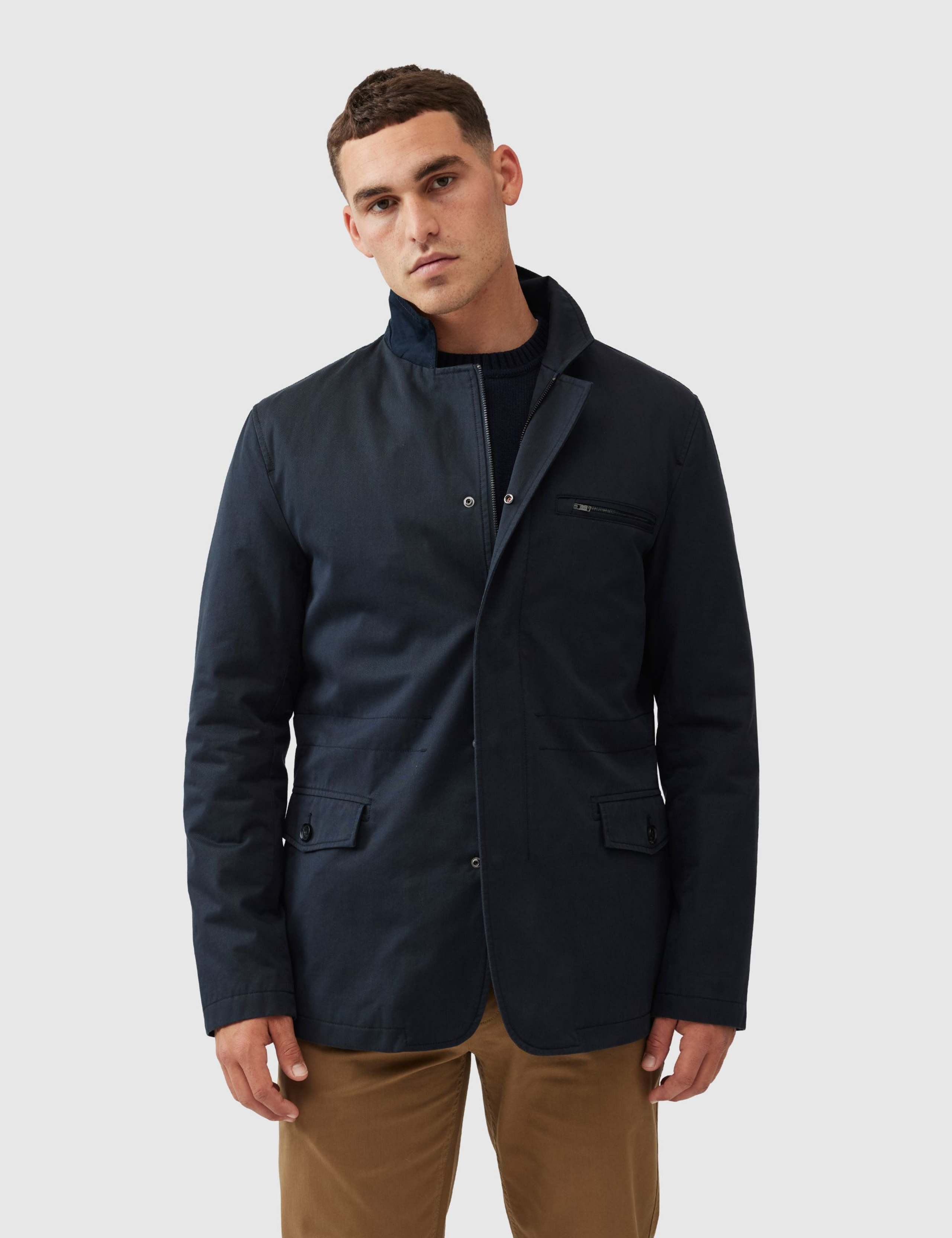 Winscombe Pure Cotton Harrington Jacket