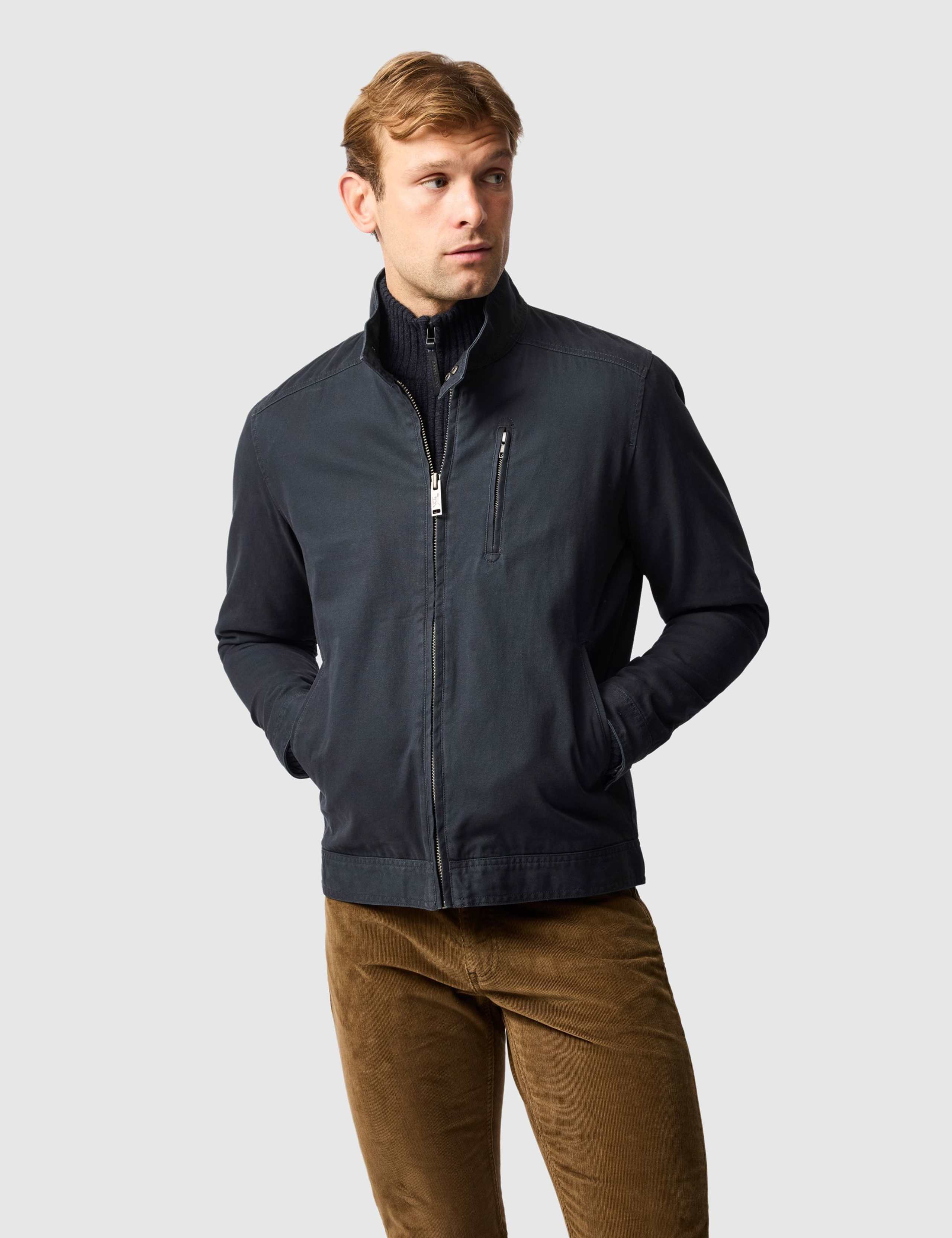 Armitage Pure Cotton Harrington Jacket