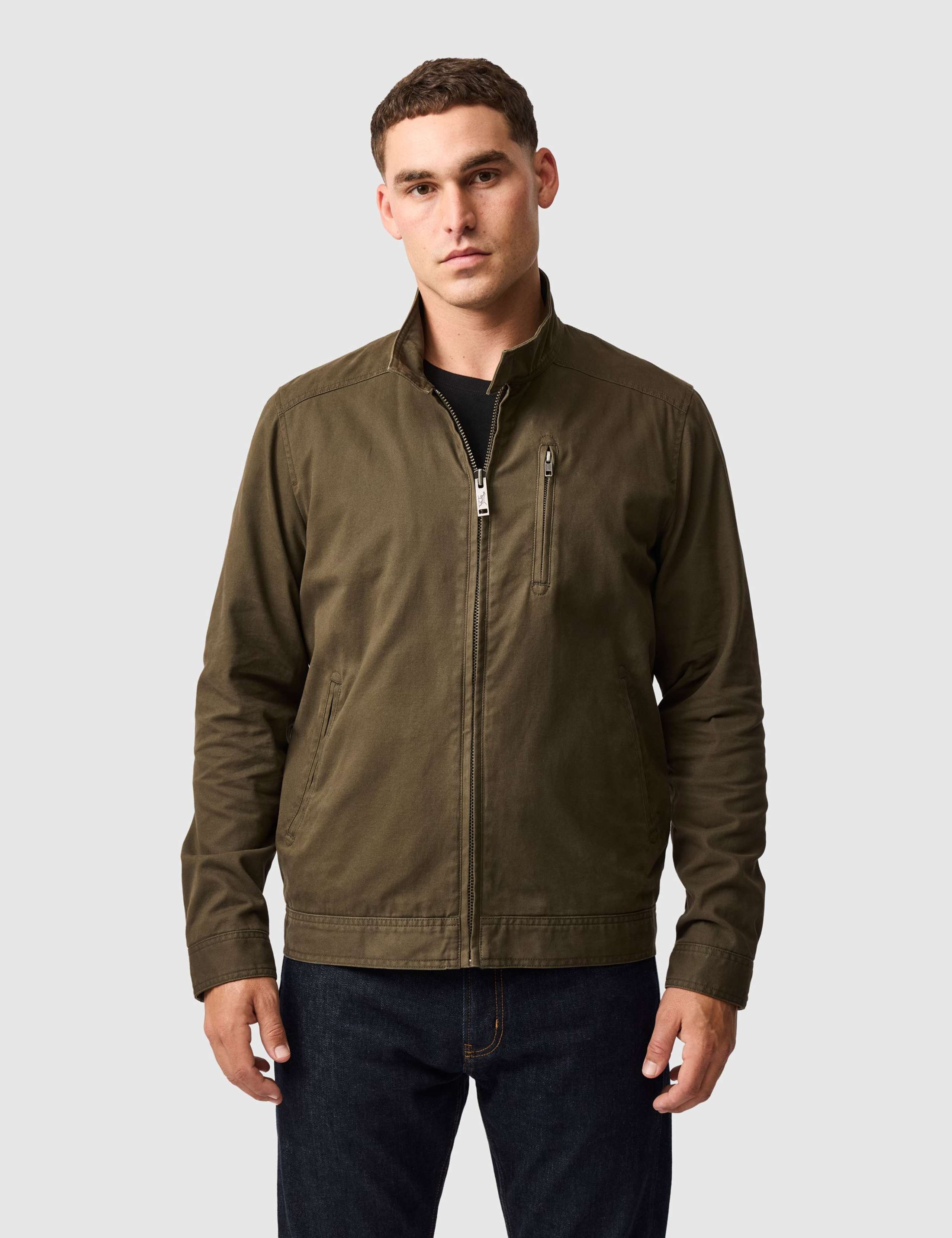 Armitage Pure Cotton Harrington Jacket