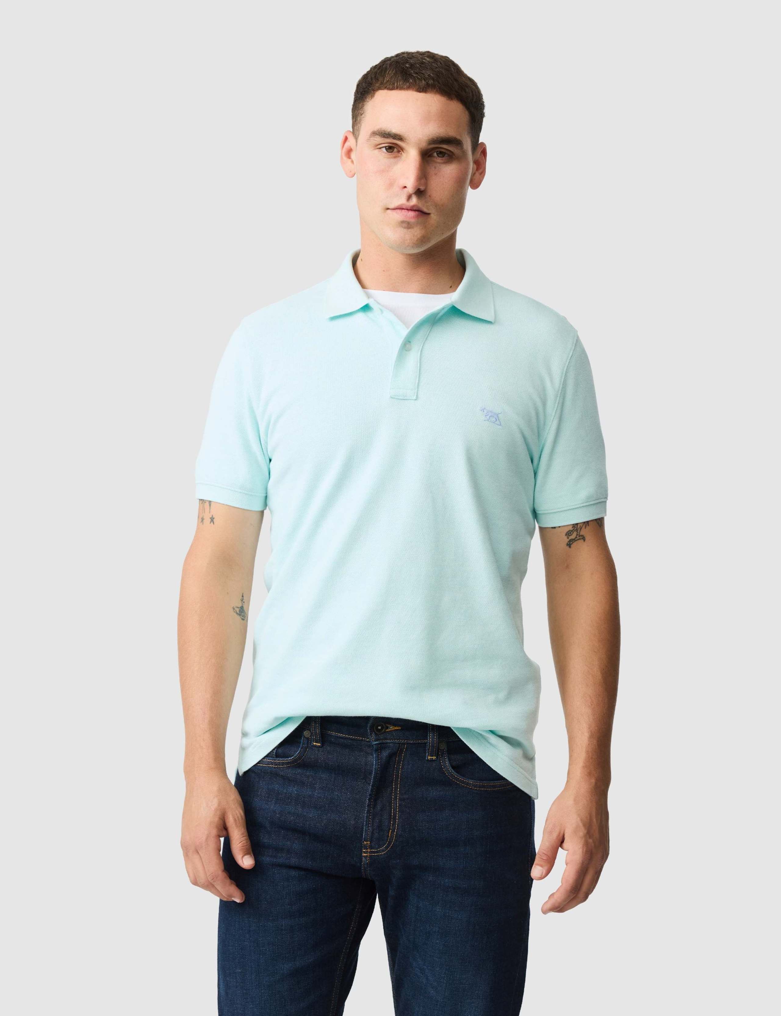 Gunn Slim Fit Pure Cotton Polo Shirt