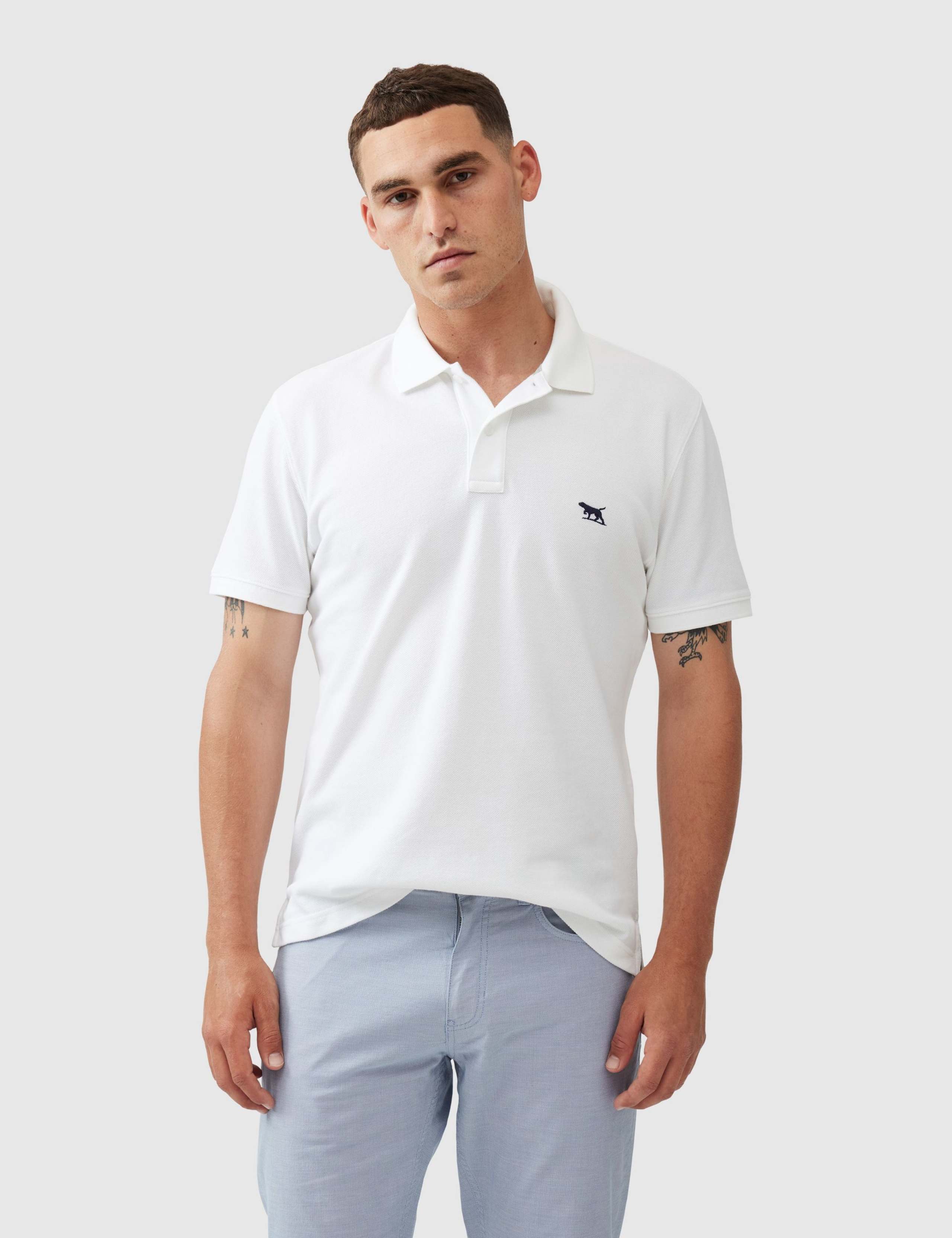 Gunn Slim Fit Pure Cotton Polo Shirt