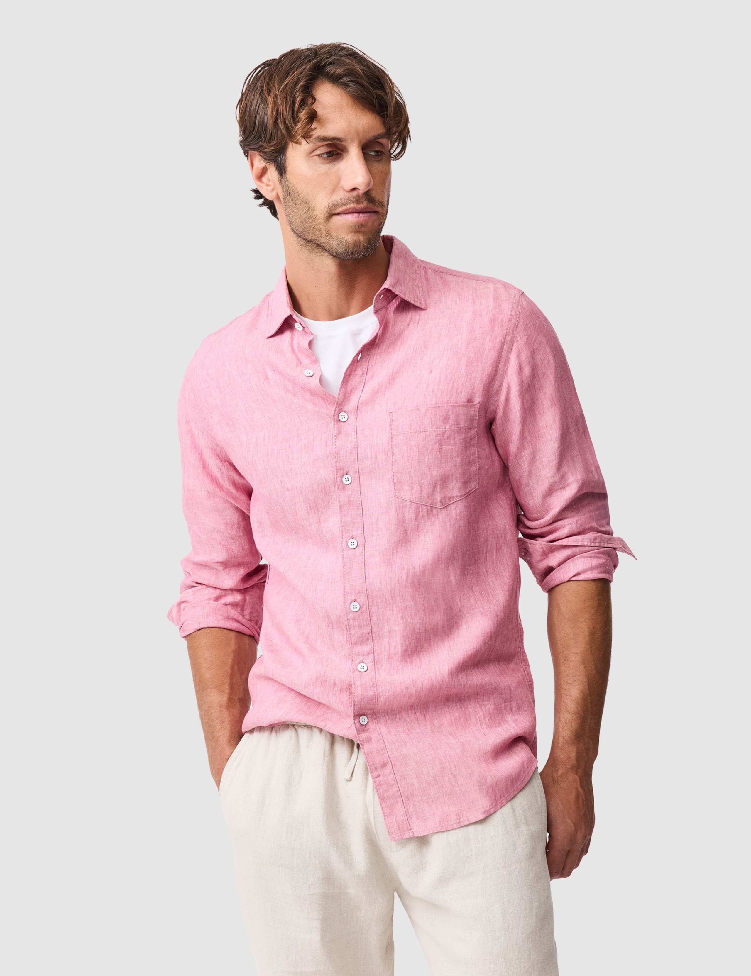 Coromandel Slim Fit Pure Linen Shirt