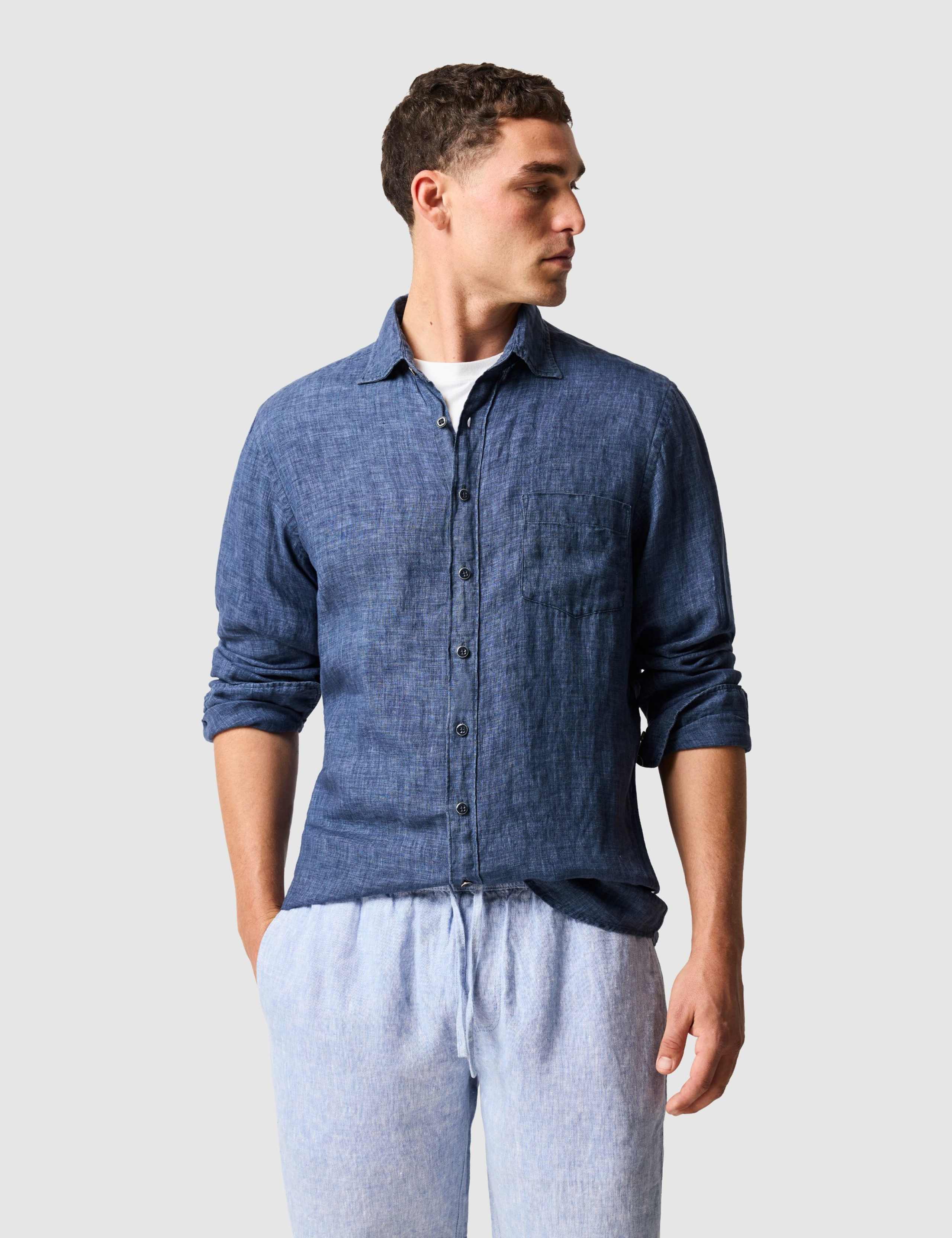 Coromandel Slim Fit Pure Linen Shirt