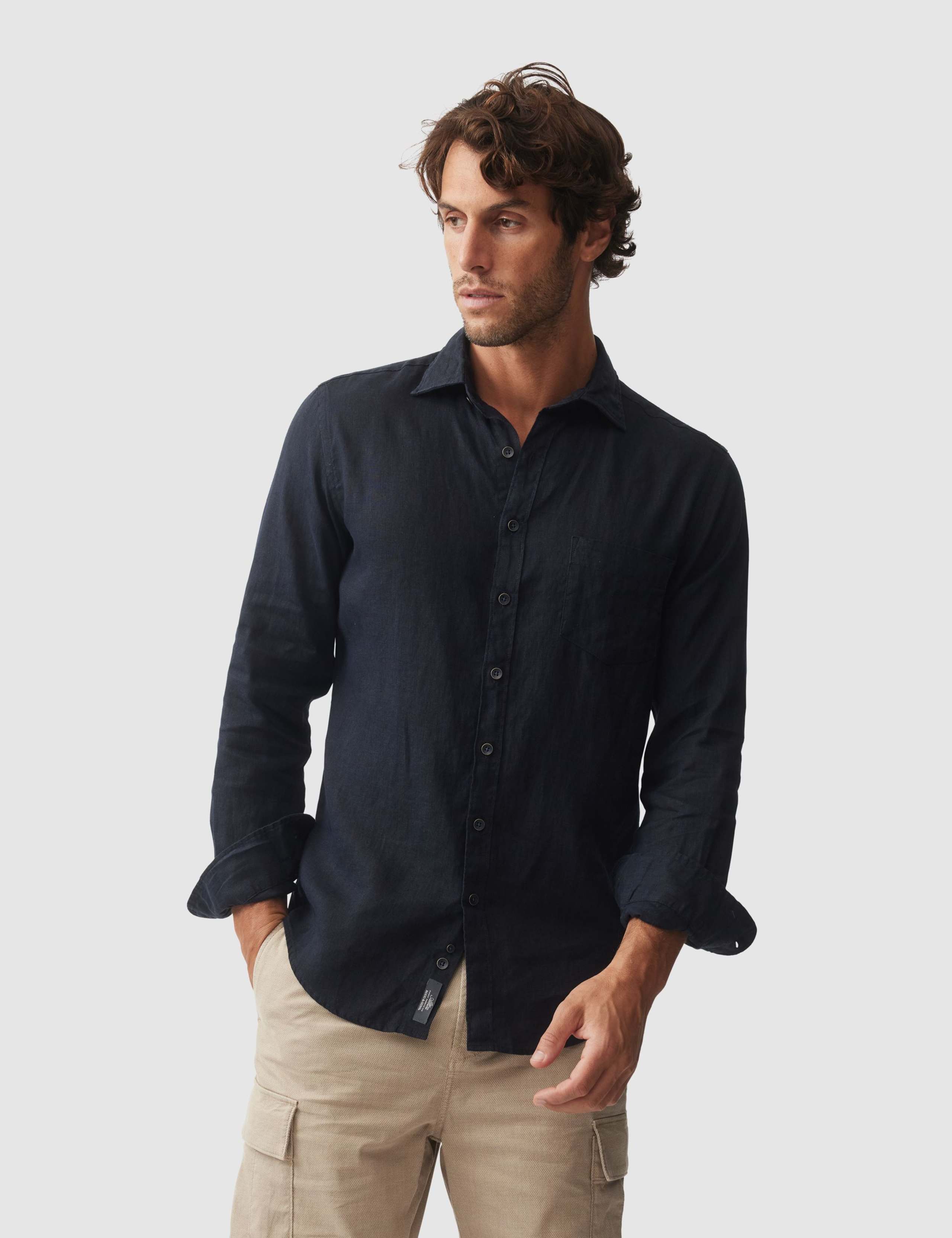 Coromandel Slim Fit Pure Linen Shirt