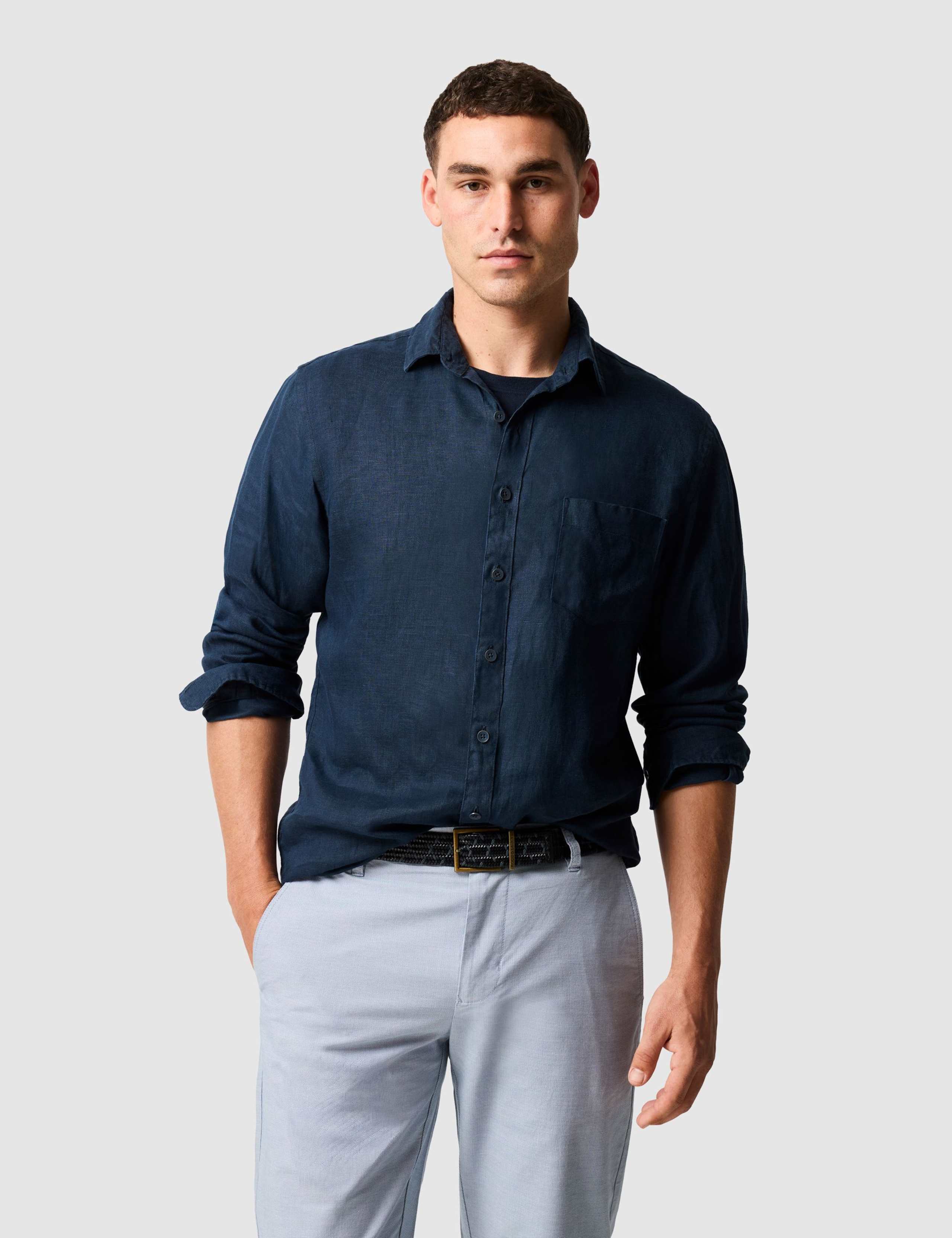 Coromandel Slim Fit Pure Linen Shirt